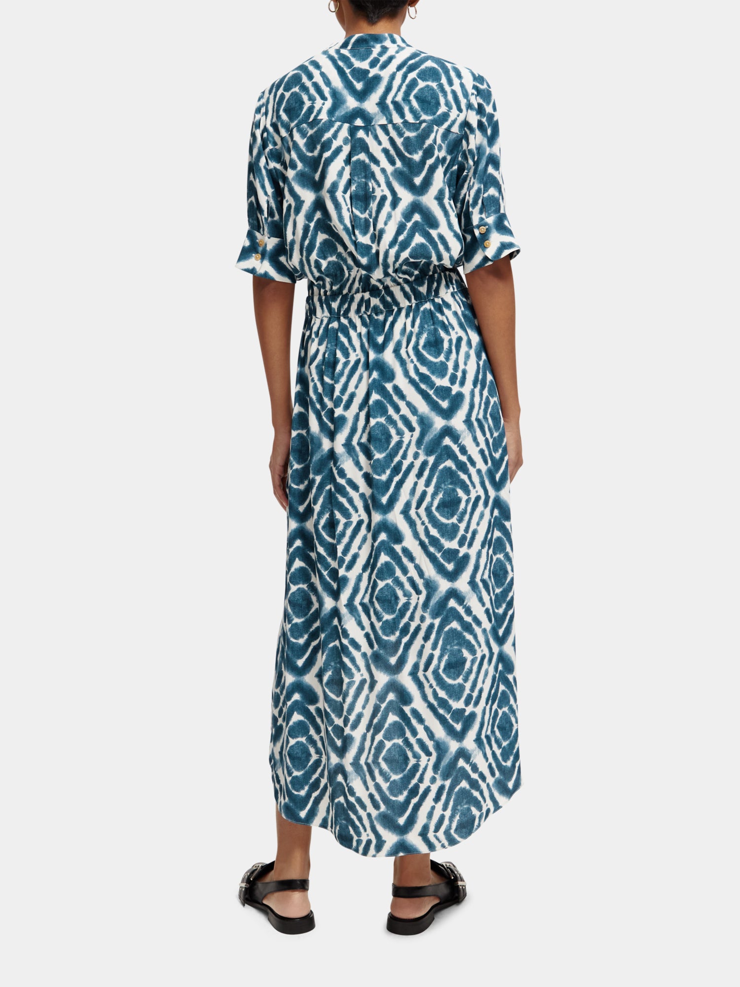 Short sleeved midi dress - Scotch & Soda NZ