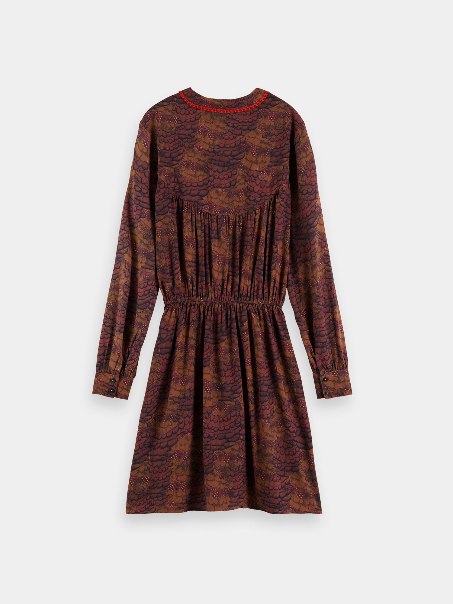 V-neck mini dress - Scotch & Soda NZ