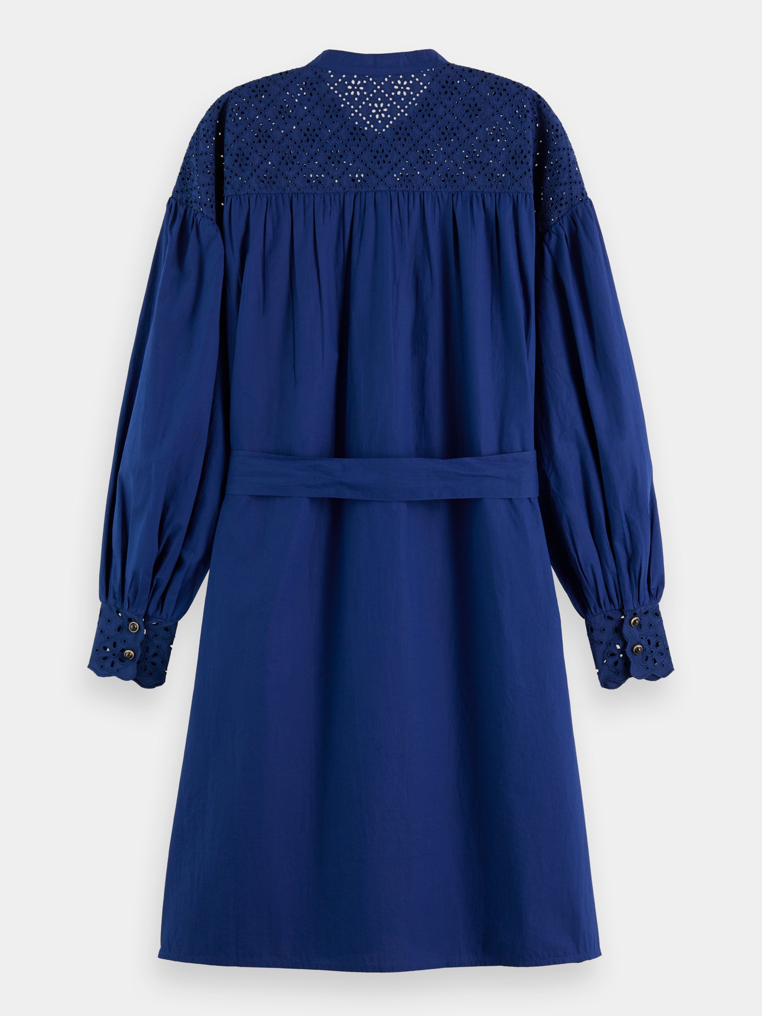 Belted broderie dress - Scotch & Soda NZ