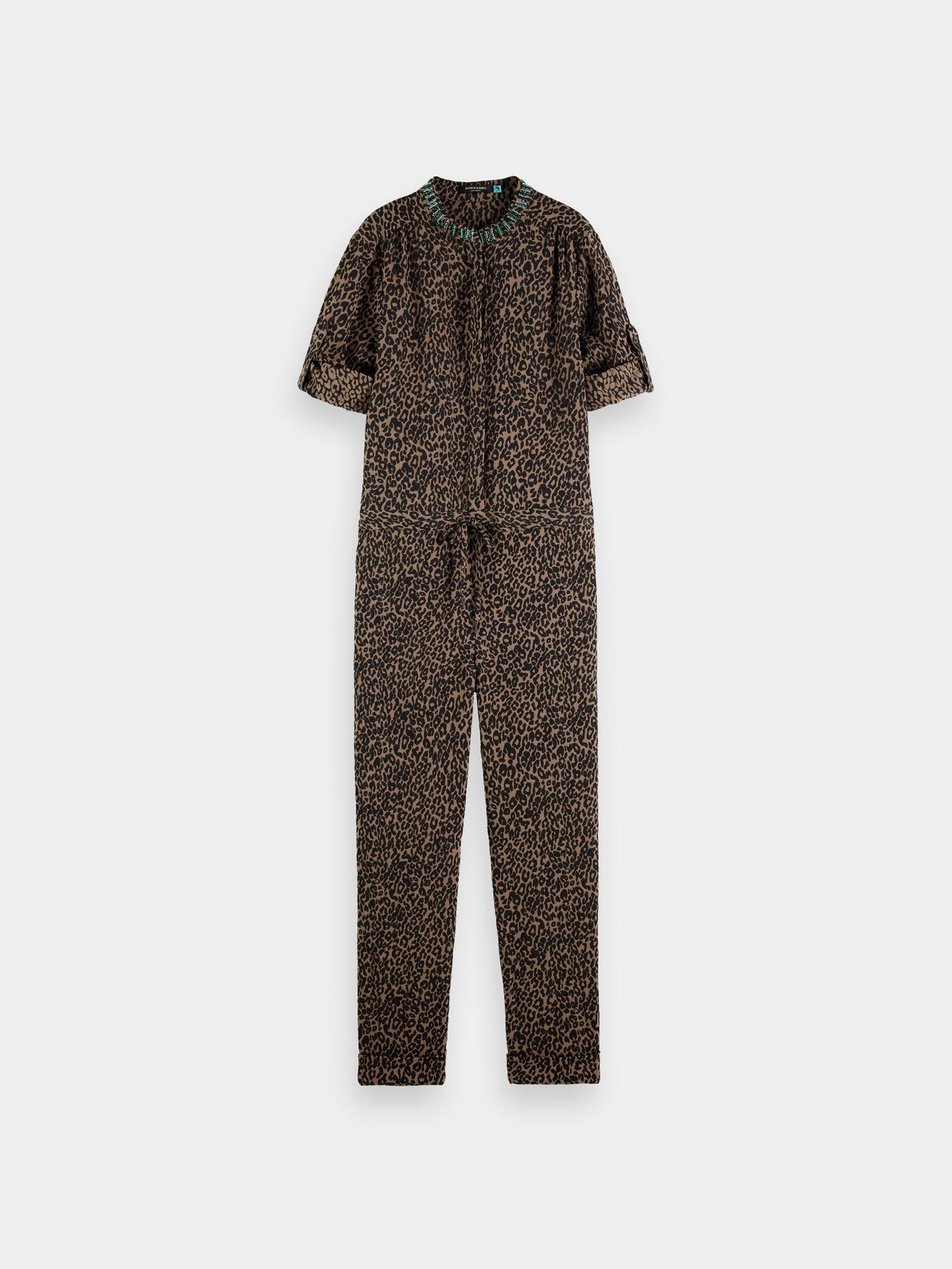 Jacquard jumpsuit - Scotch & Soda NZ