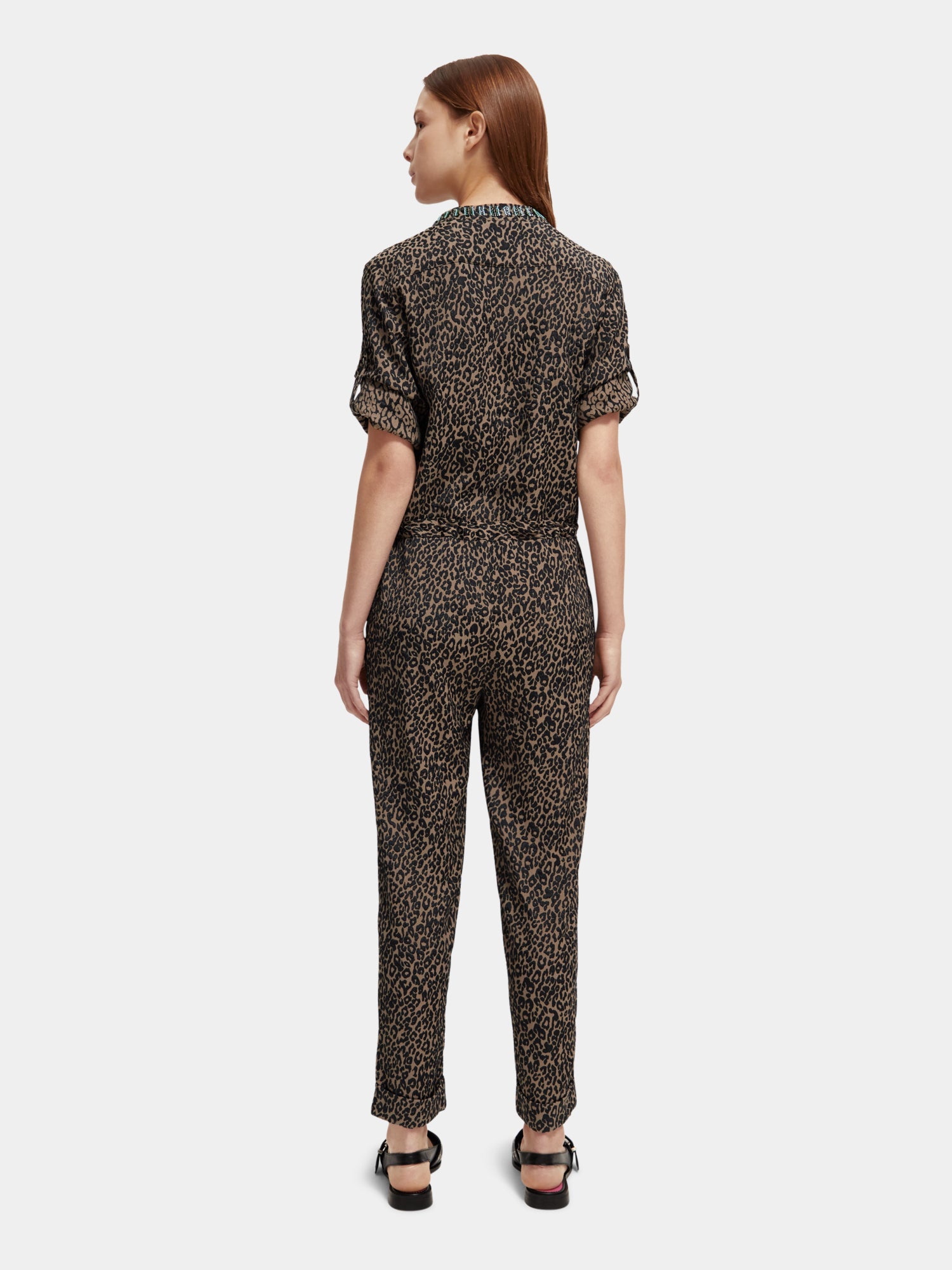 Jacquard jumpsuit - Scotch & Soda NZ