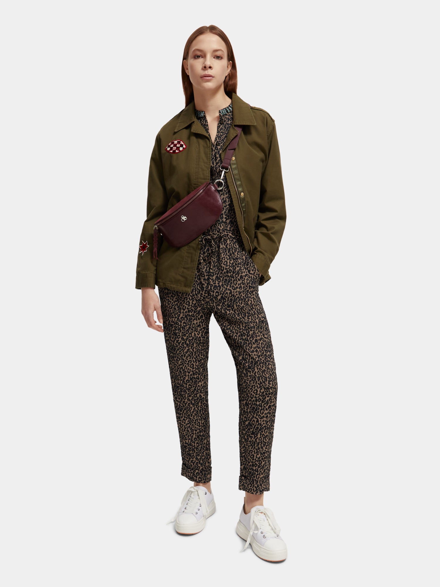 Jacquard jumpsuit - Scotch & Soda NZ