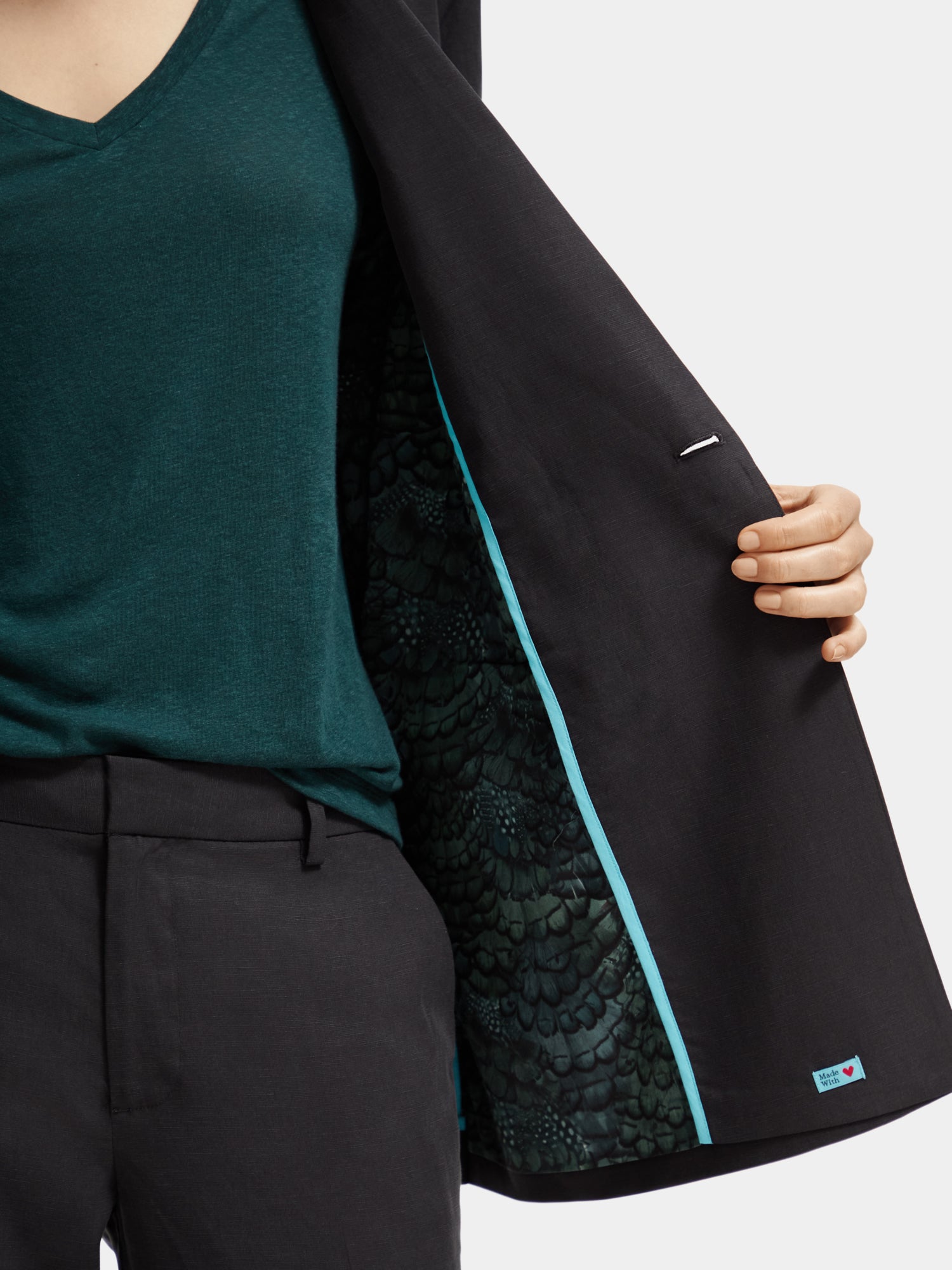 Double-breasted blazer - Scotch & Soda NZ