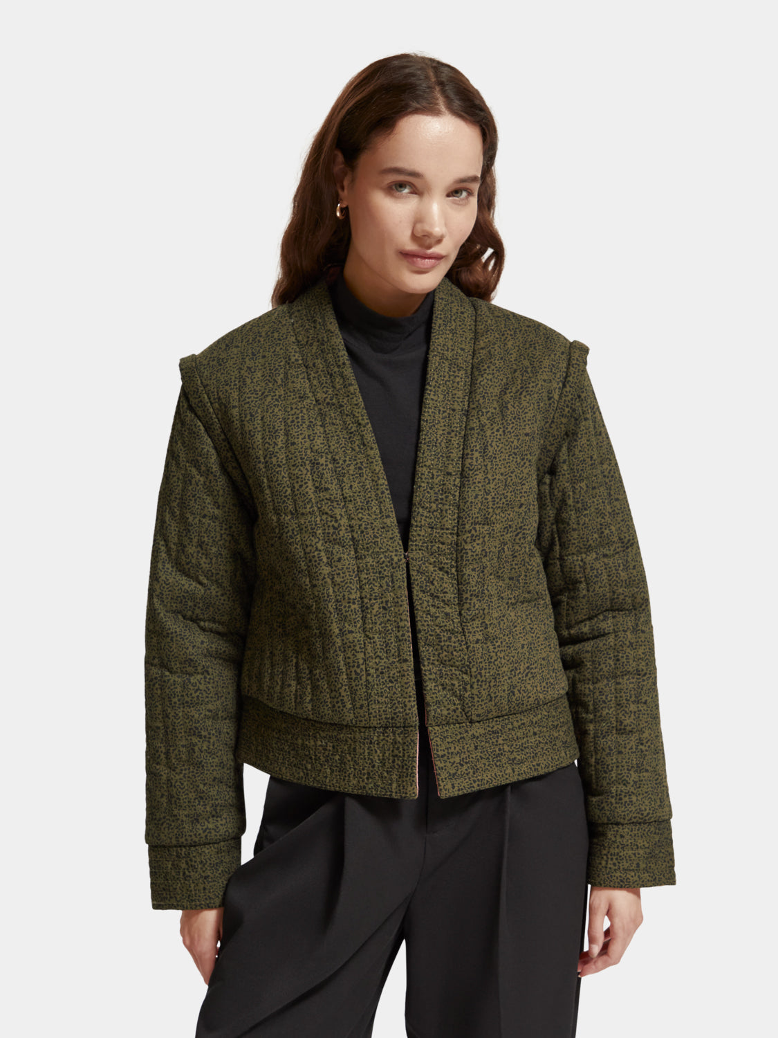 Quilted reversible jacket - Scotch & Soda NZ