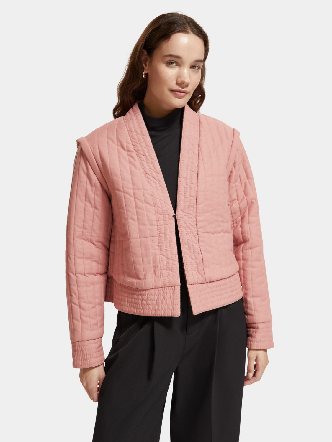 Quilted reversible jacket - Scotch & Soda NZ