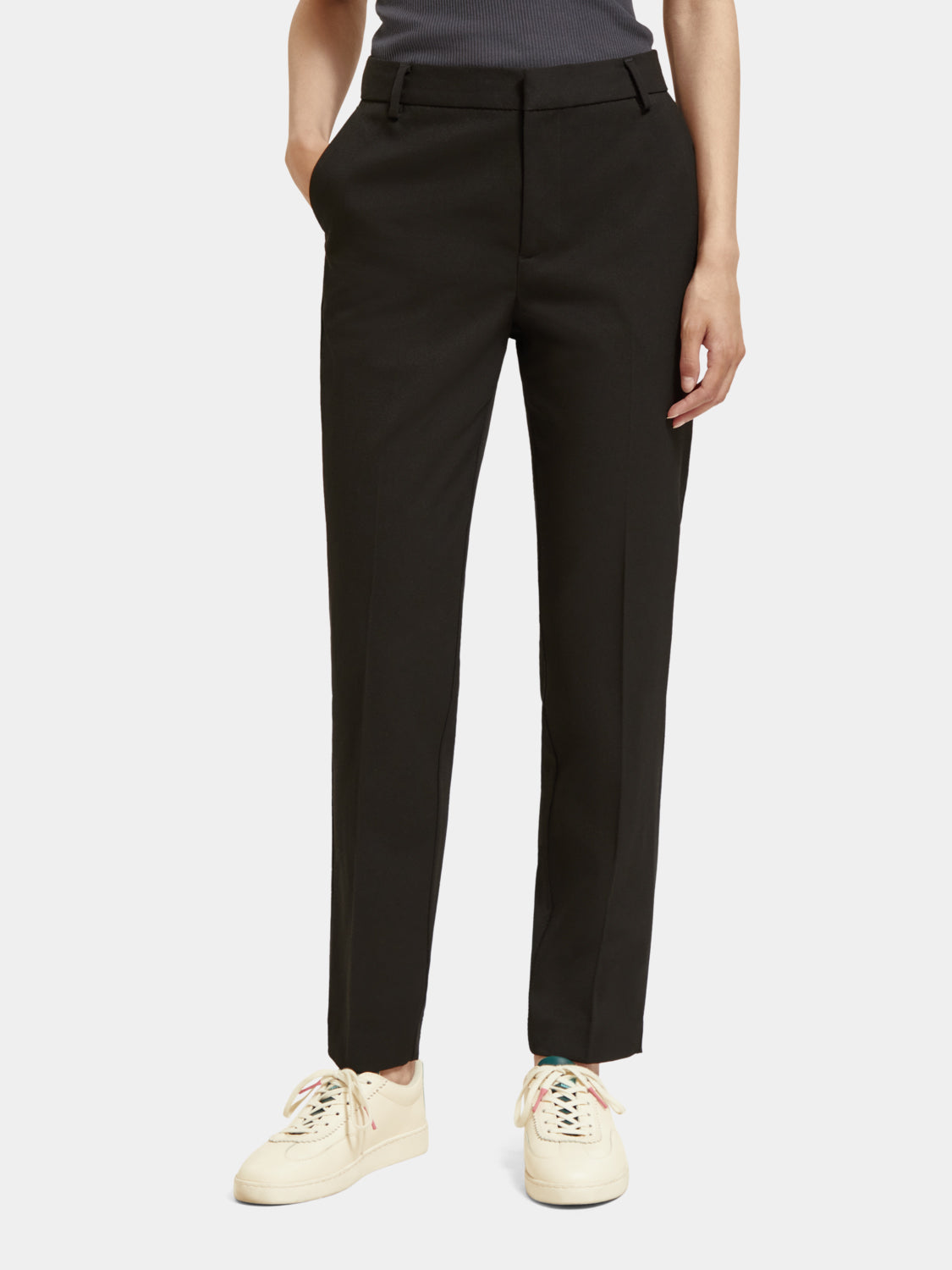 Lowry mid-rise slim-fit pants - Scotch & Soda NZ