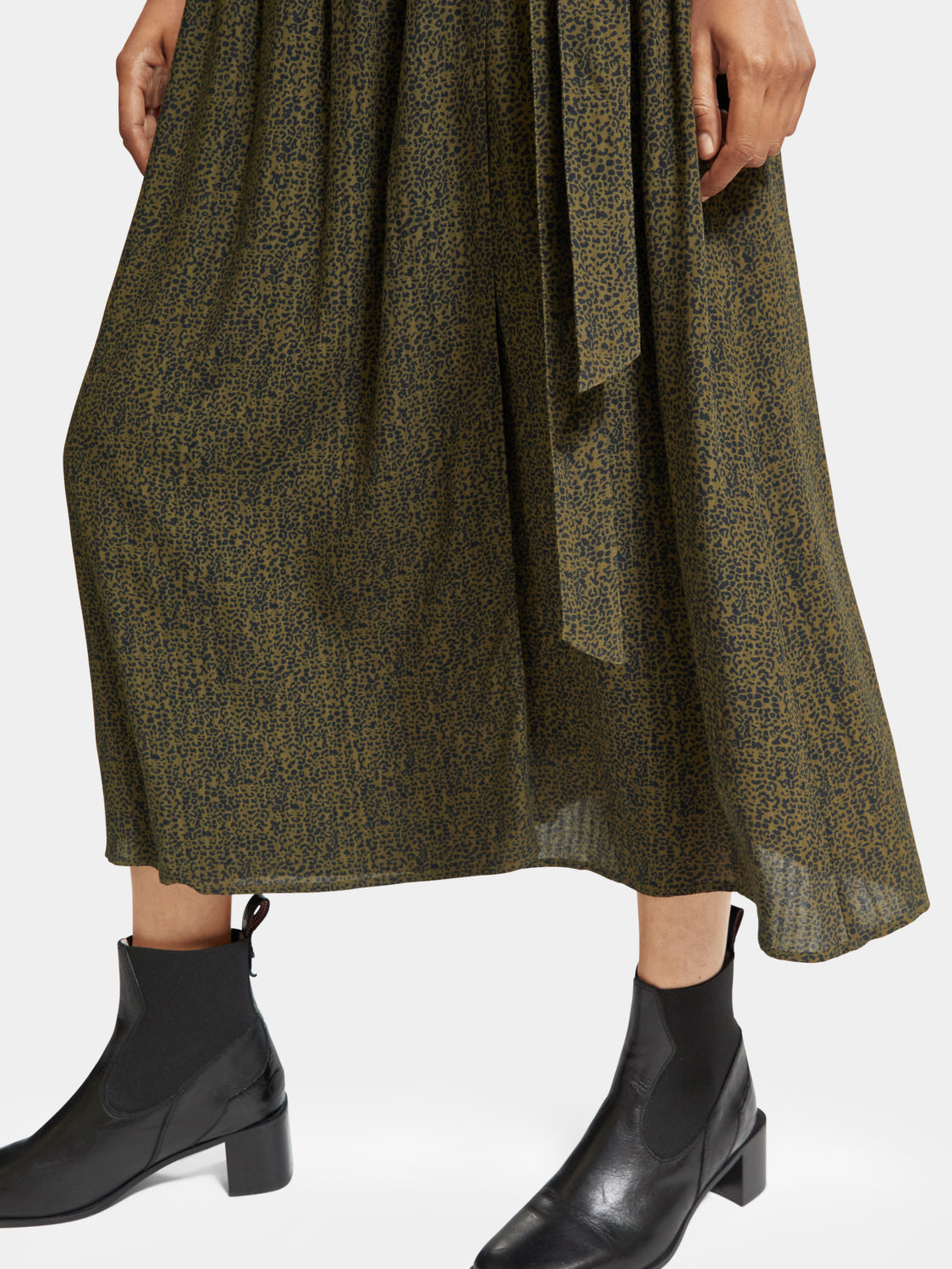 Midi wrap dress - Scotch & Soda NZ
