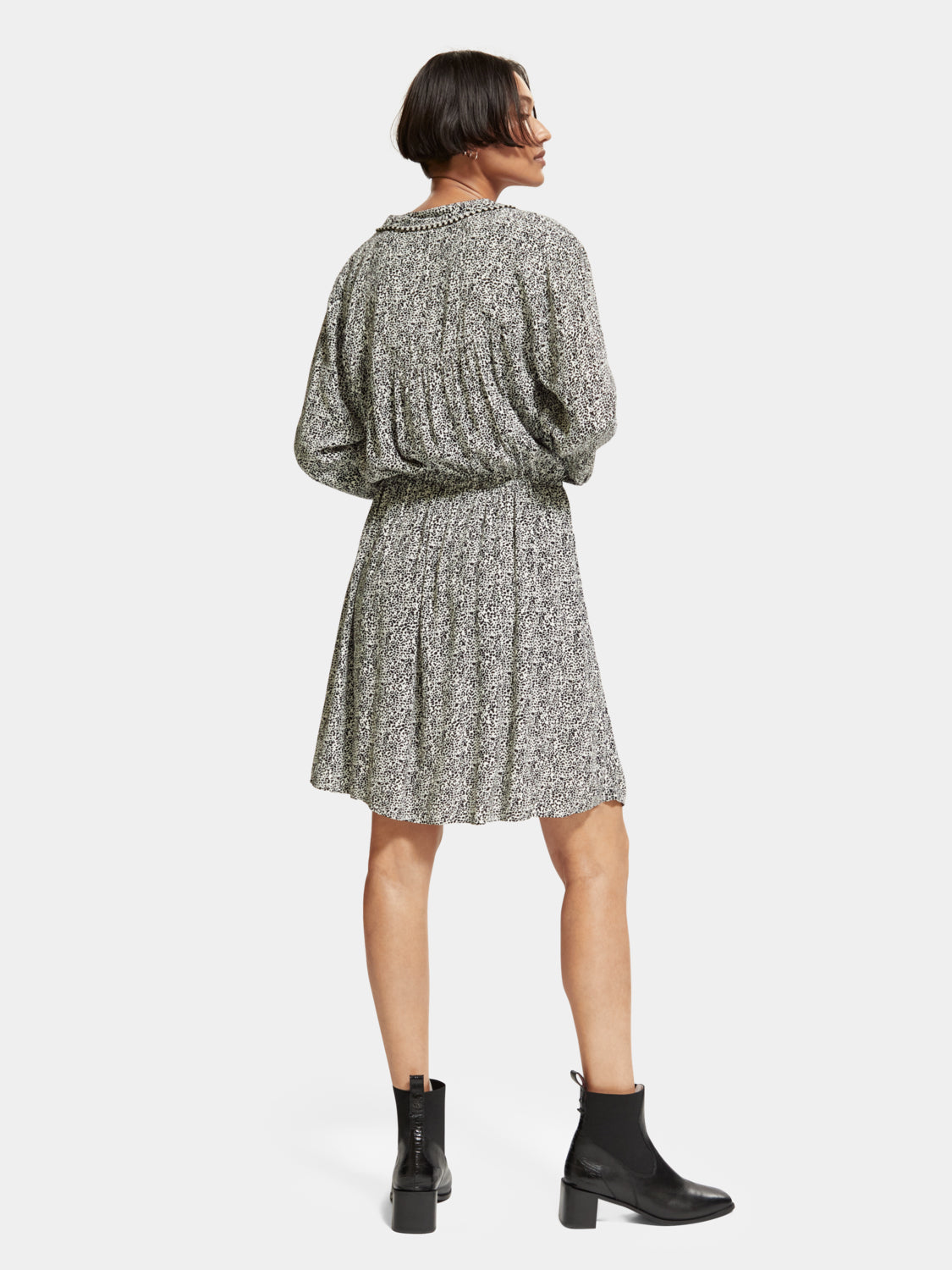 Printed mini dress - Scotch & Soda NZ