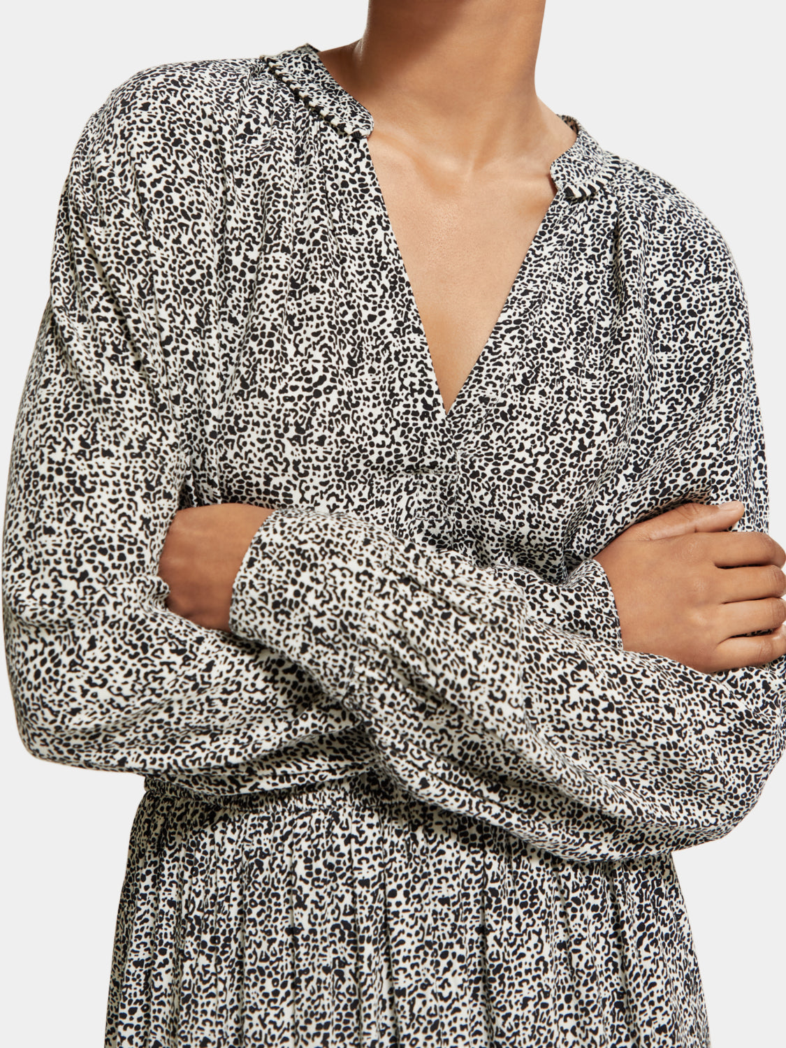 Printed mini dress - Scotch & Soda NZ