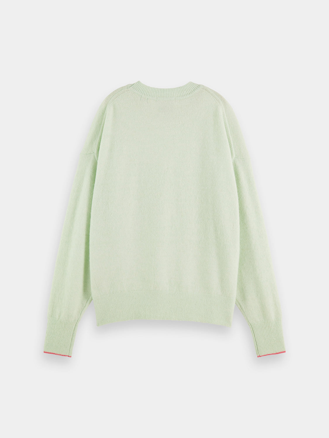 Fuzzy crewneck pullover - Scotch & Soda NZ