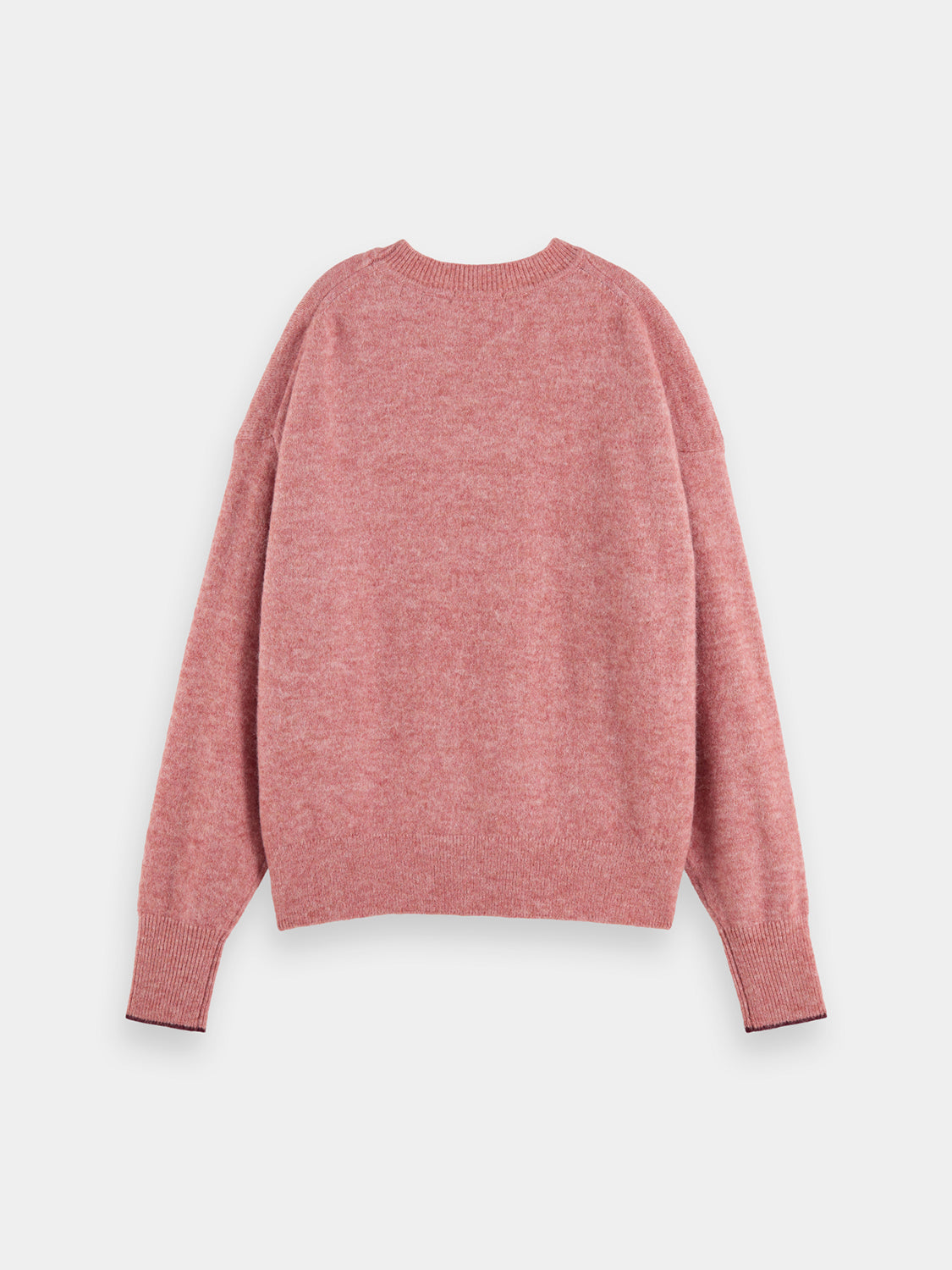 Fuzzy crewneck pullover - Scotch & Soda NZ