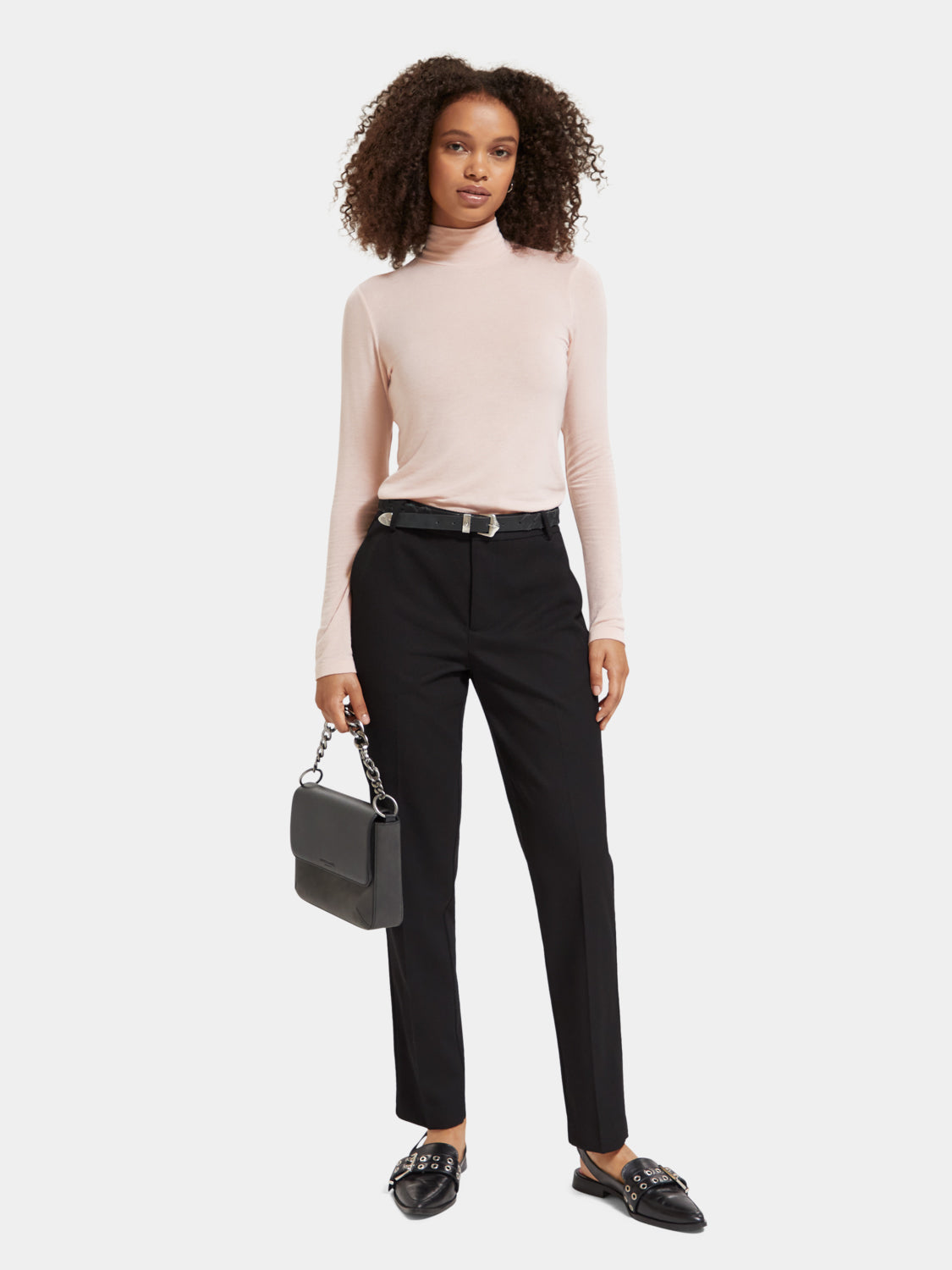 Turtleneck long sleeved top - Scotch & Soda NZ
