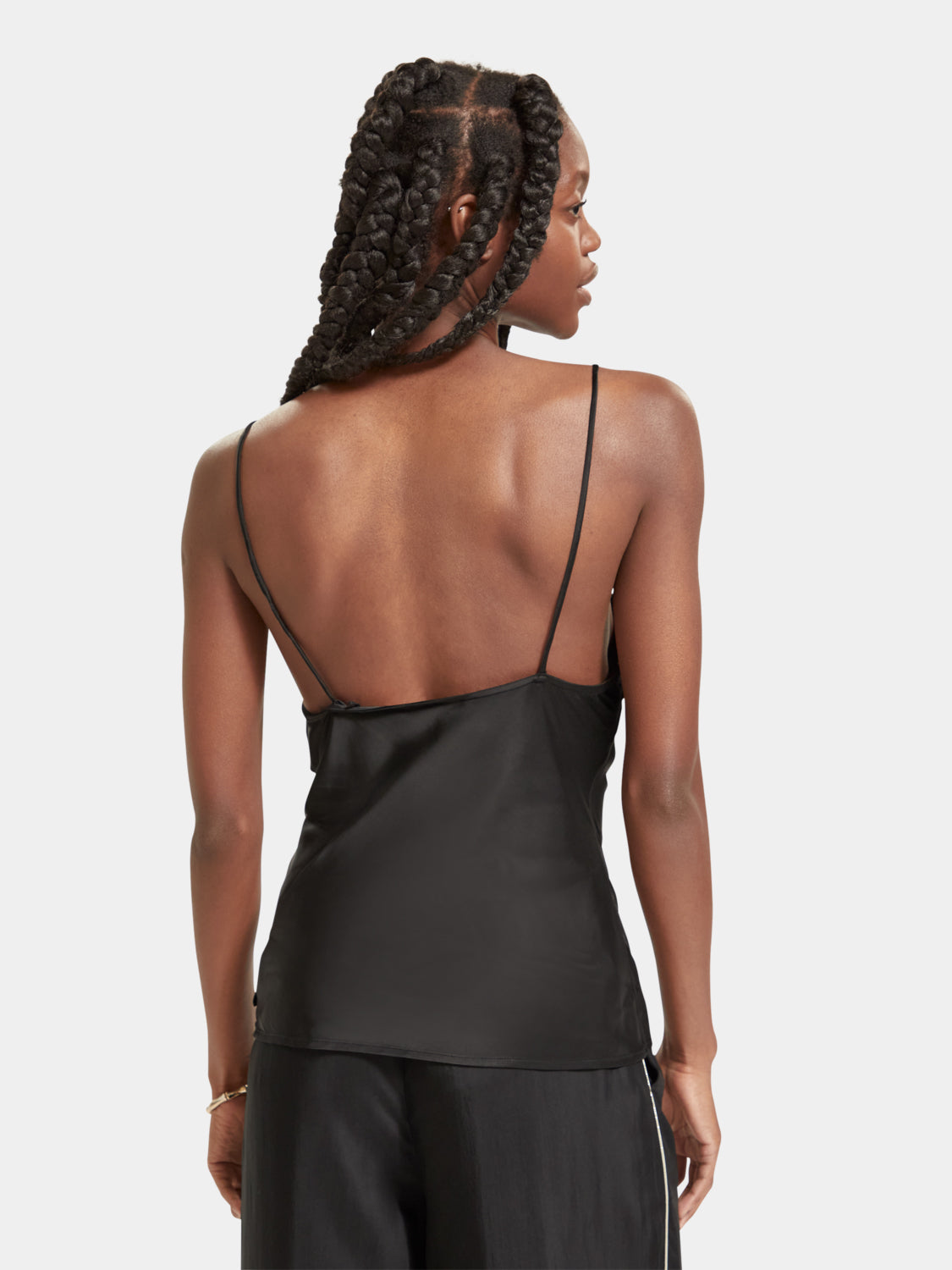 Cowl neck camisole - Scotch & Soda NZ