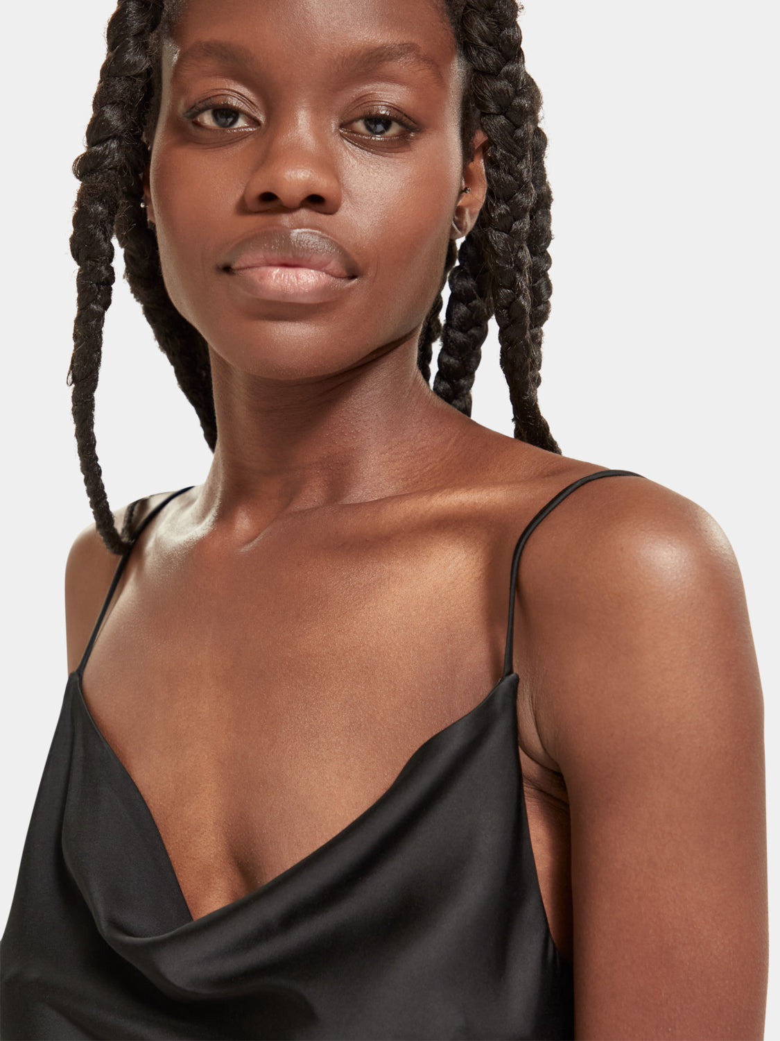 Cowl neck camisole - Scotch & Soda NZ
