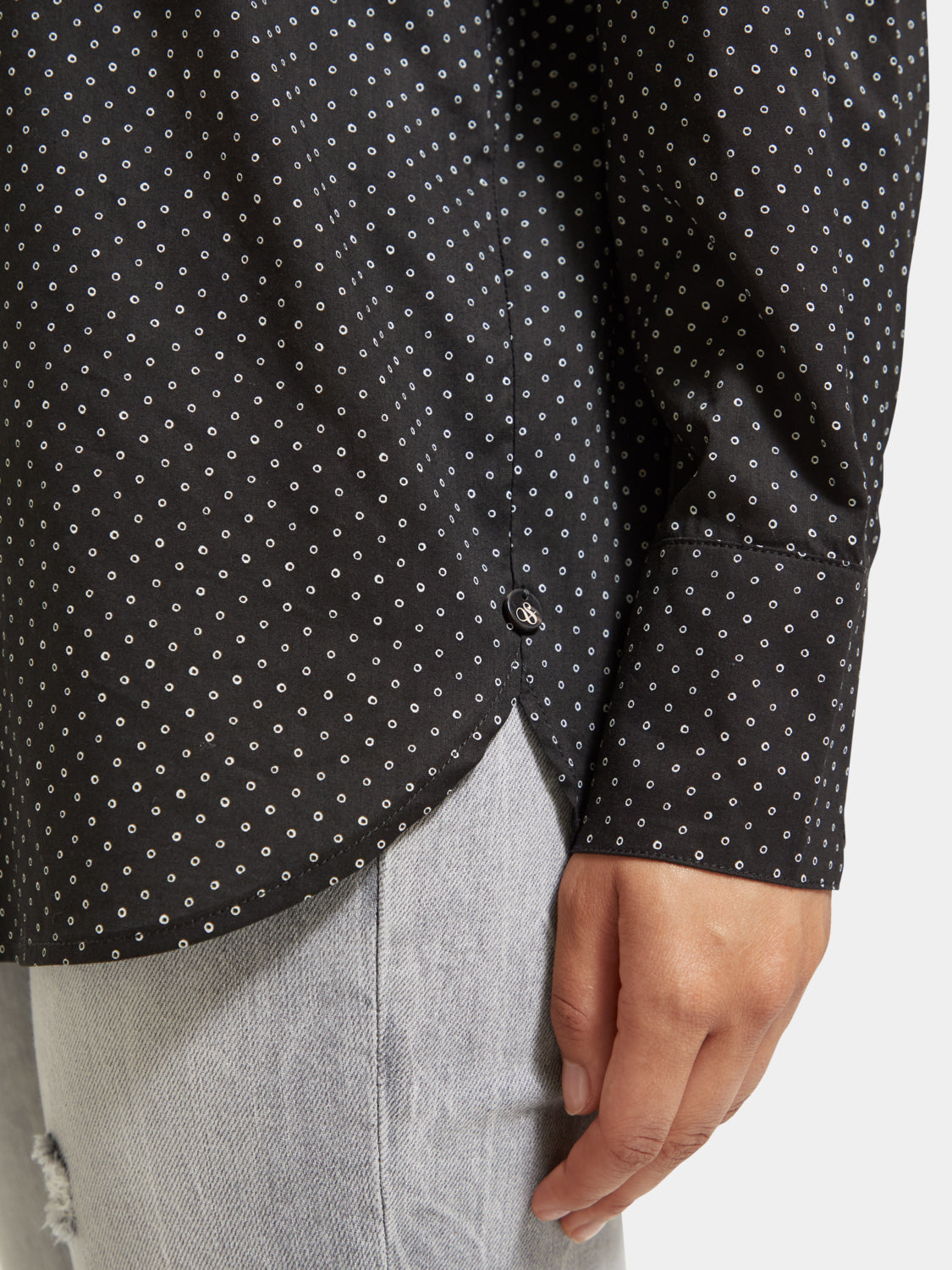 Relaxed-fit buttoned shirt - Scotch & Soda NZ