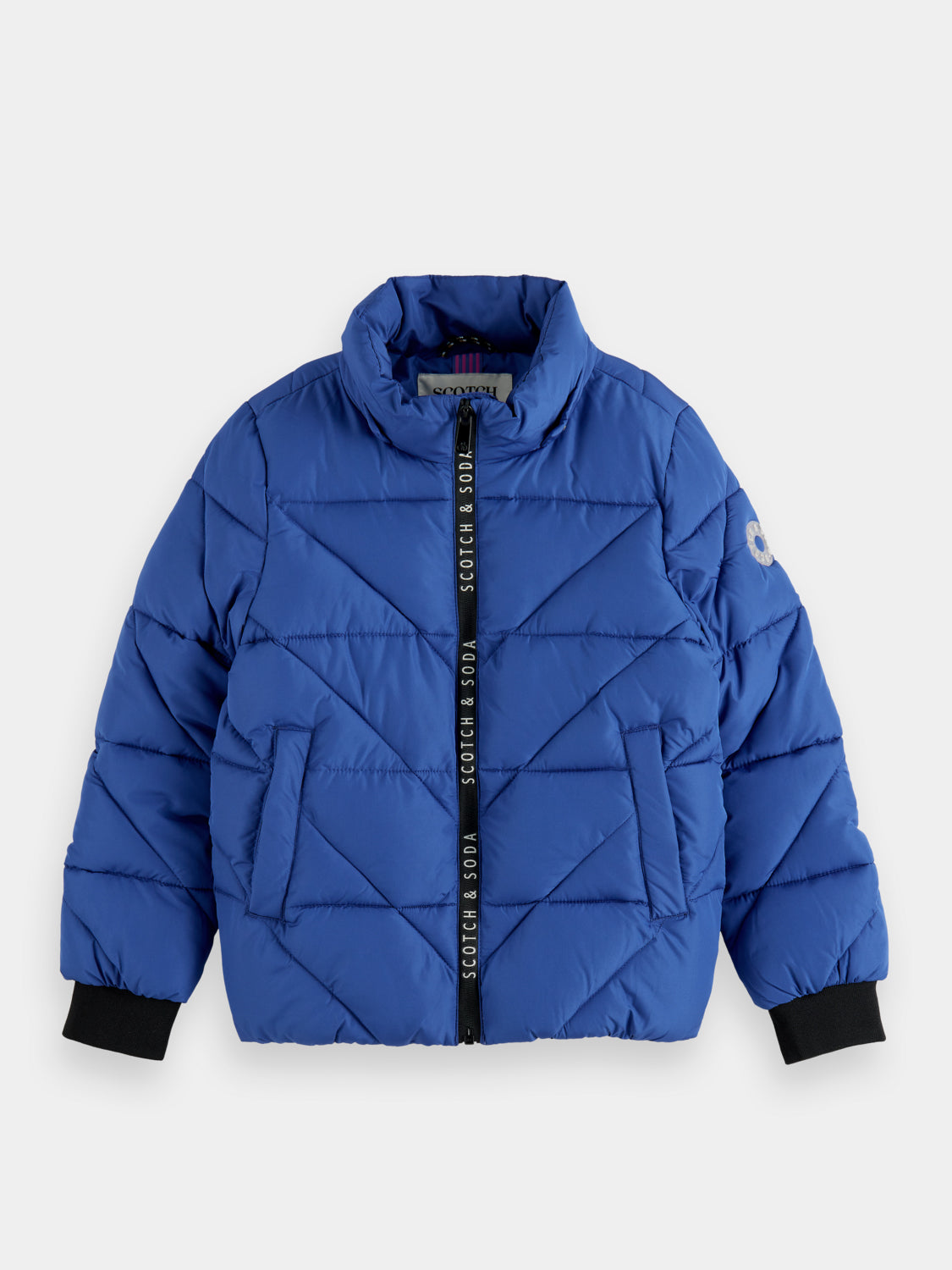 Kids - Water-repellent hooded jacket - Scotch & Soda NZ