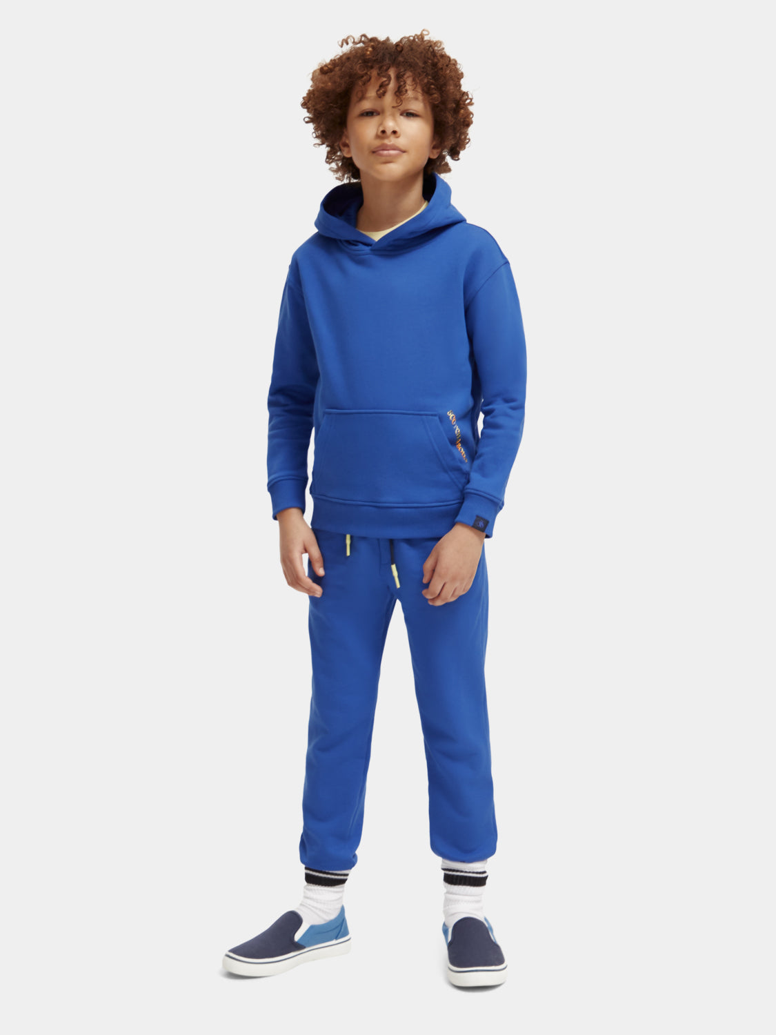 Kids - Relaxed-fit hoodie - Scotch & Soda NZ