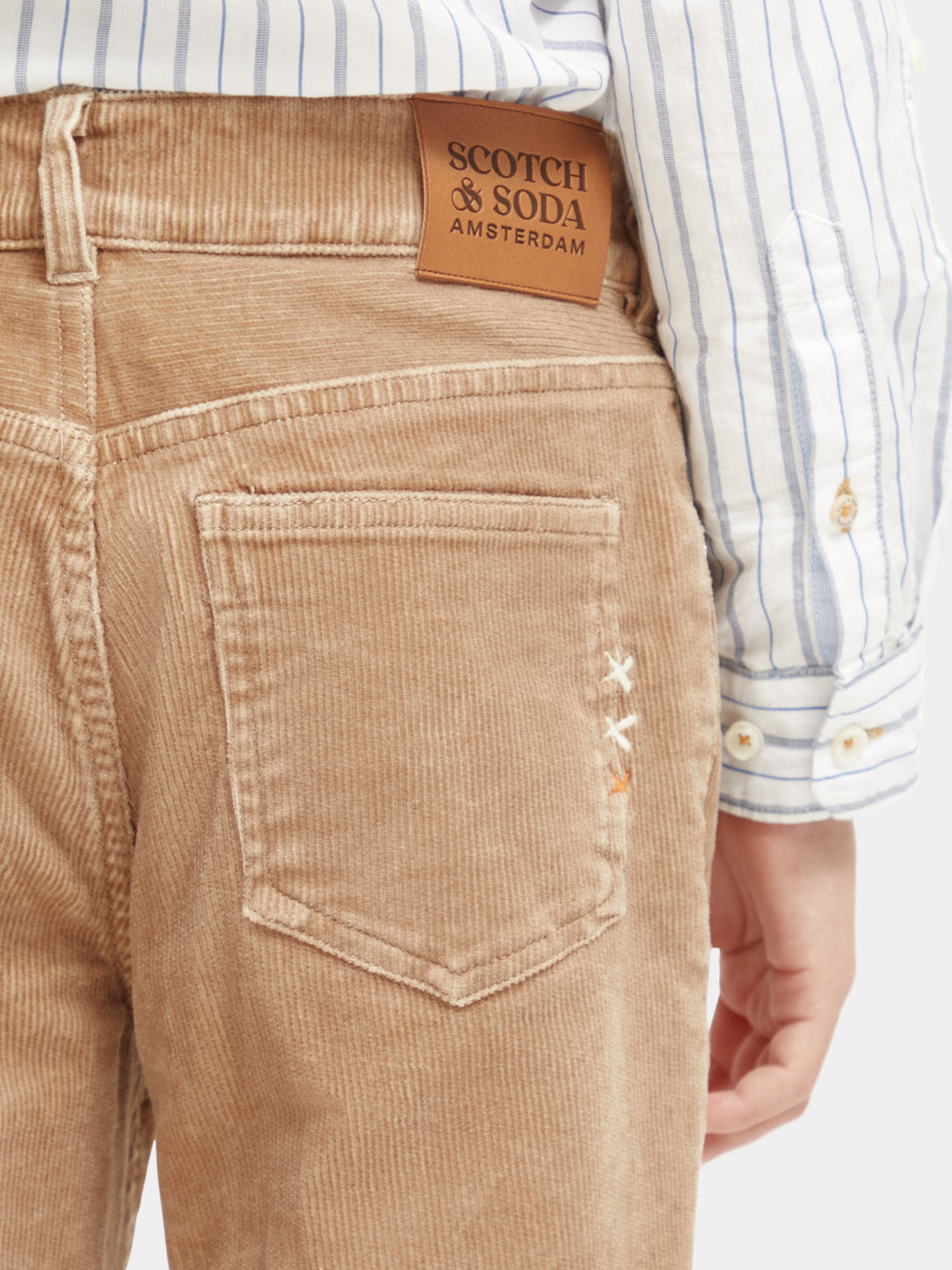 Kids - Dean loose-fit tapered jeans - Scotch & Soda NZ