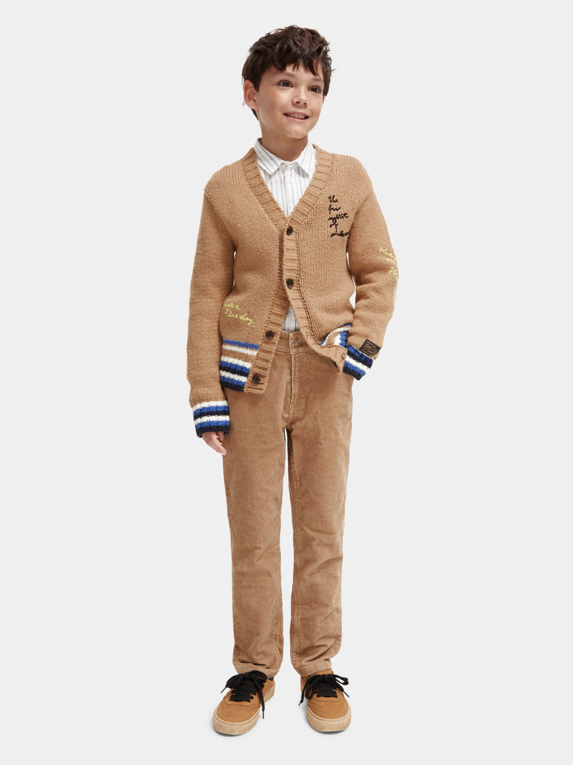 Kids - Dean loose-fit tapered jeans - Scotch & Soda NZ