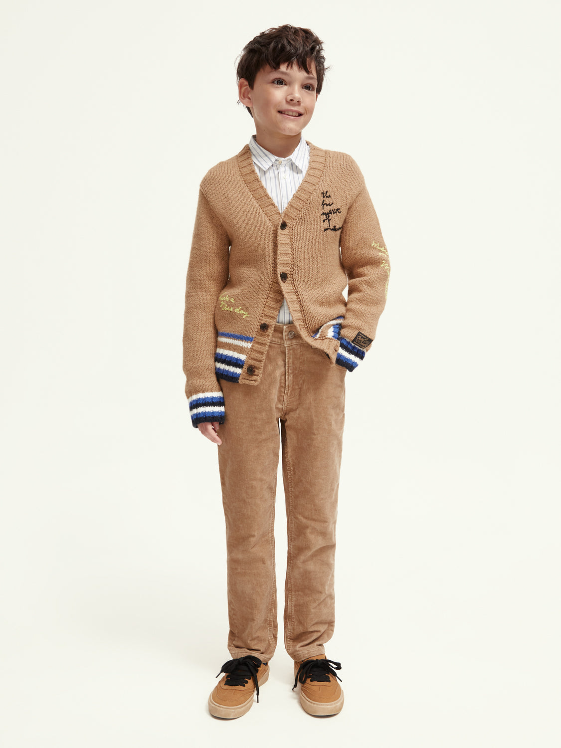 Kids - Dean loose-fit tapered jeans - Scotch & Soda NZ