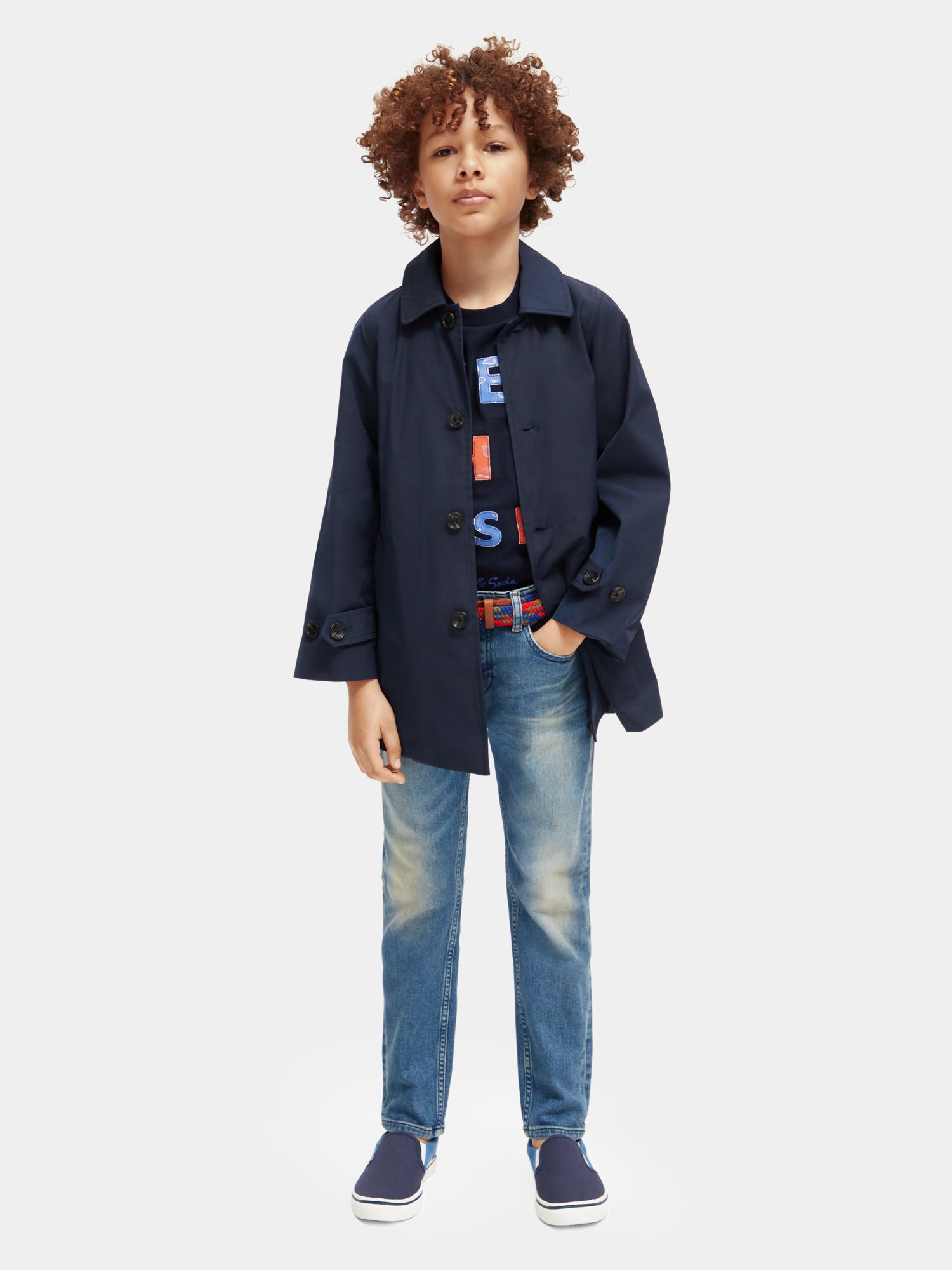 Water-repellent trench coat - Scotch & Soda NZ