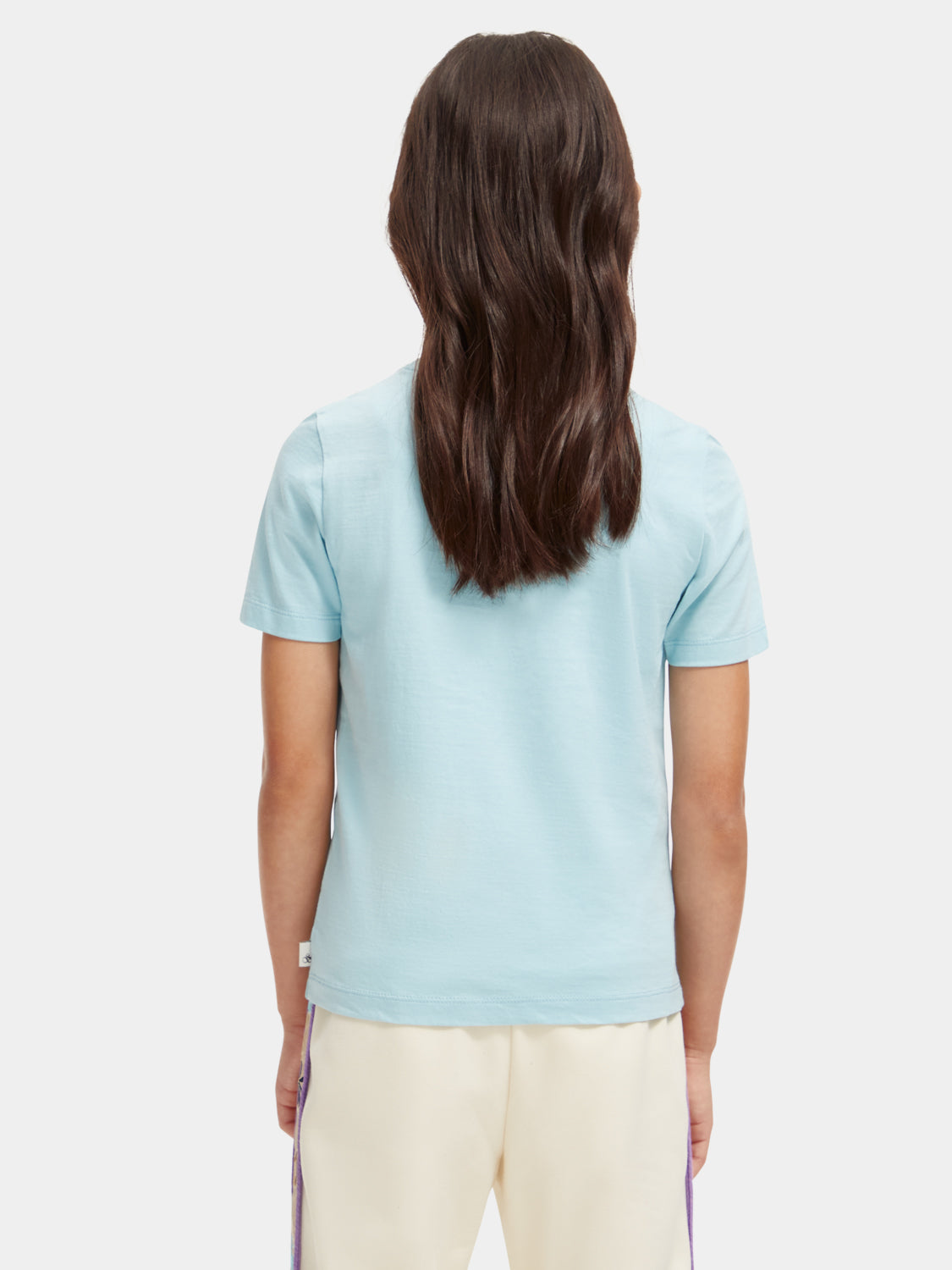Kids - Slim-fit artwork t-shirt - Scotch & Soda NZ