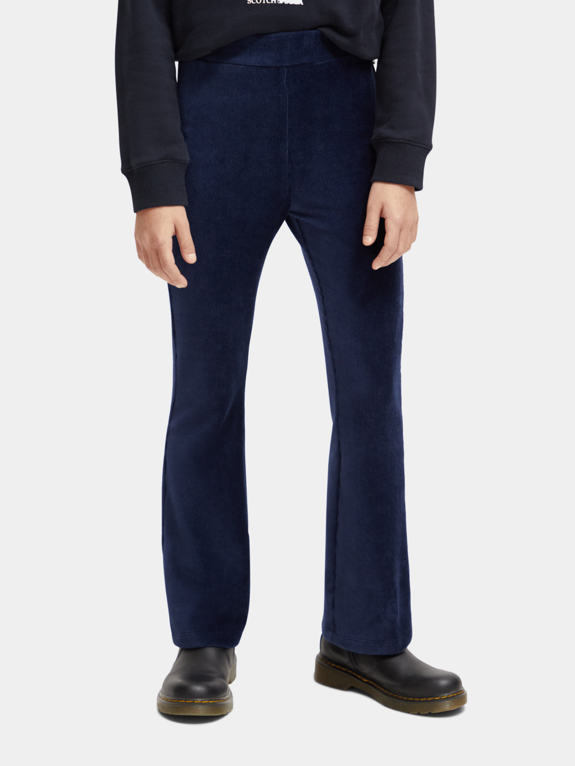 Kids - Flared corduroy leggings - Scotch & Soda NZ