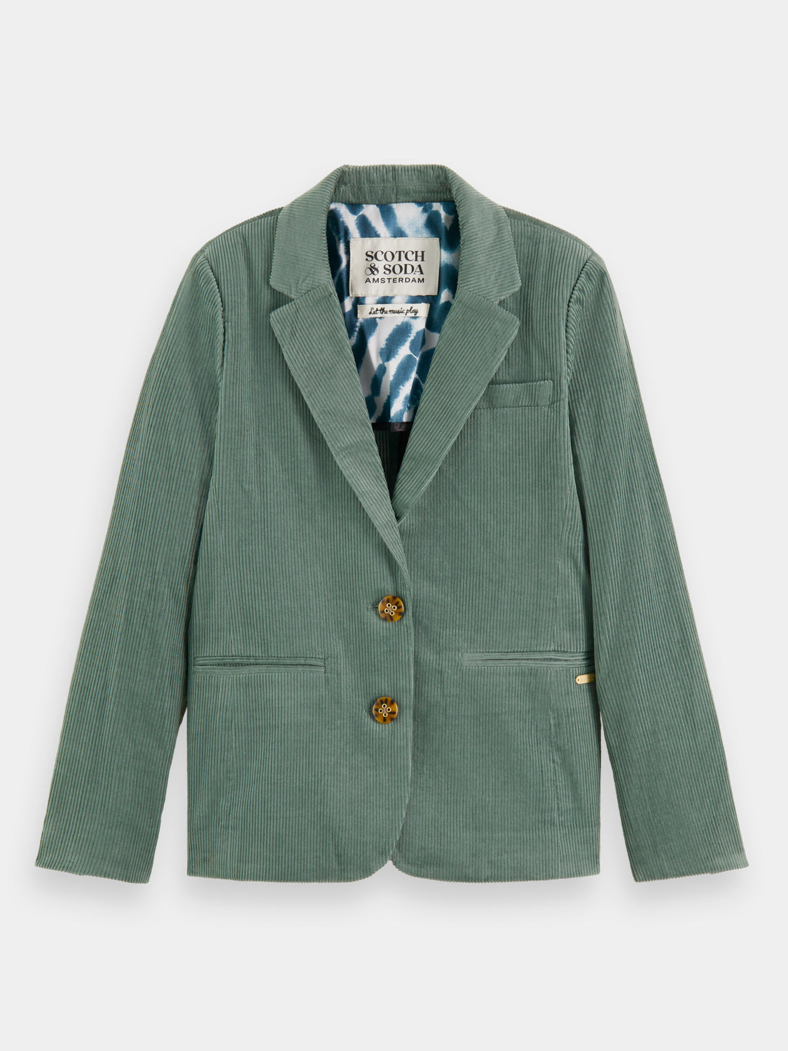 Kids - Lightweight corduroy blazer - Scotch & Soda NZ