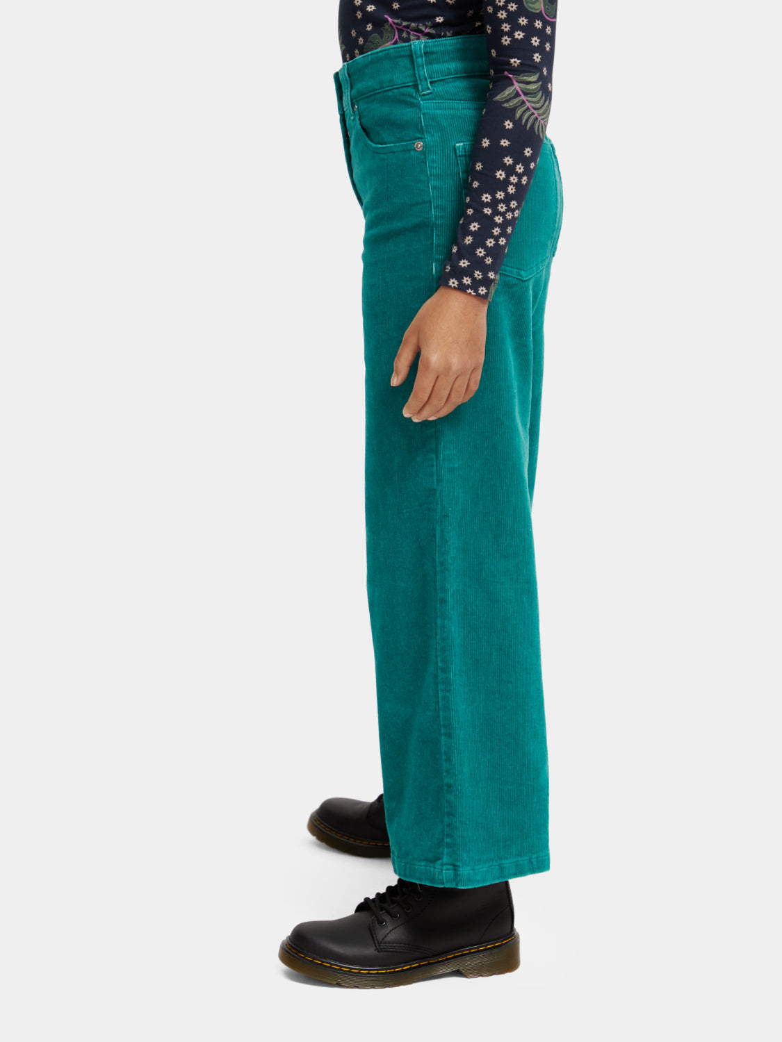 Kids - Wave high-rise super wide-leg pants - Scotch & Soda NZ