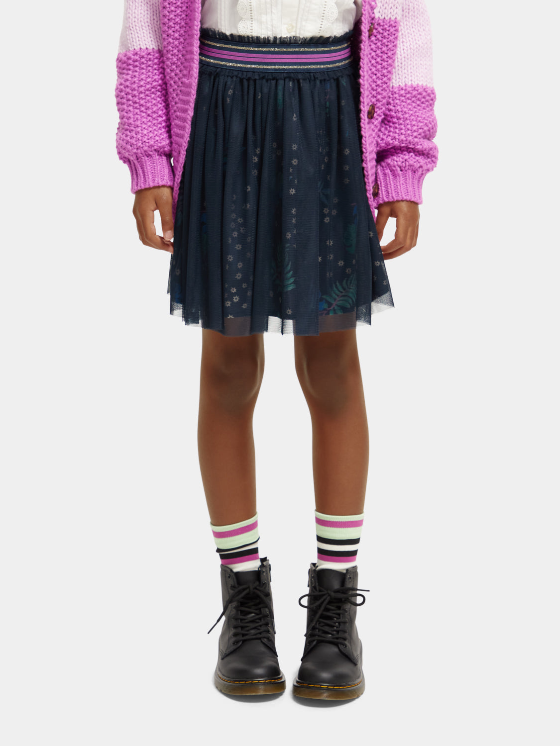 Kids - Tulle layered mini skirt - Scotch & Soda NZ