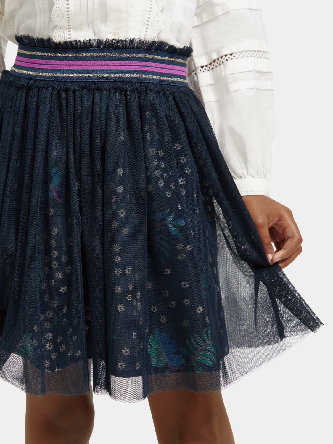 Kids - Tulle layered mini skirt - Scotch & Soda NZ