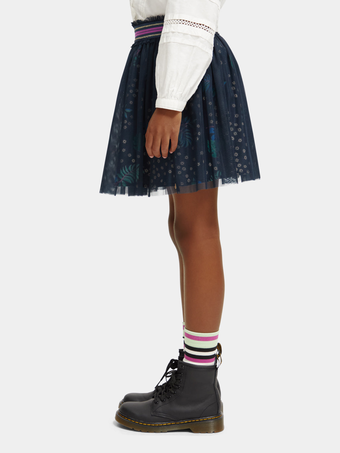 Kids - Tulle layered mini skirt - Scotch & Soda NZ
