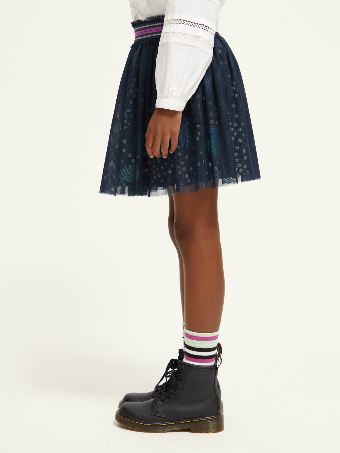Kids - Tulle layered mini skirt - Scotch & Soda NZ
