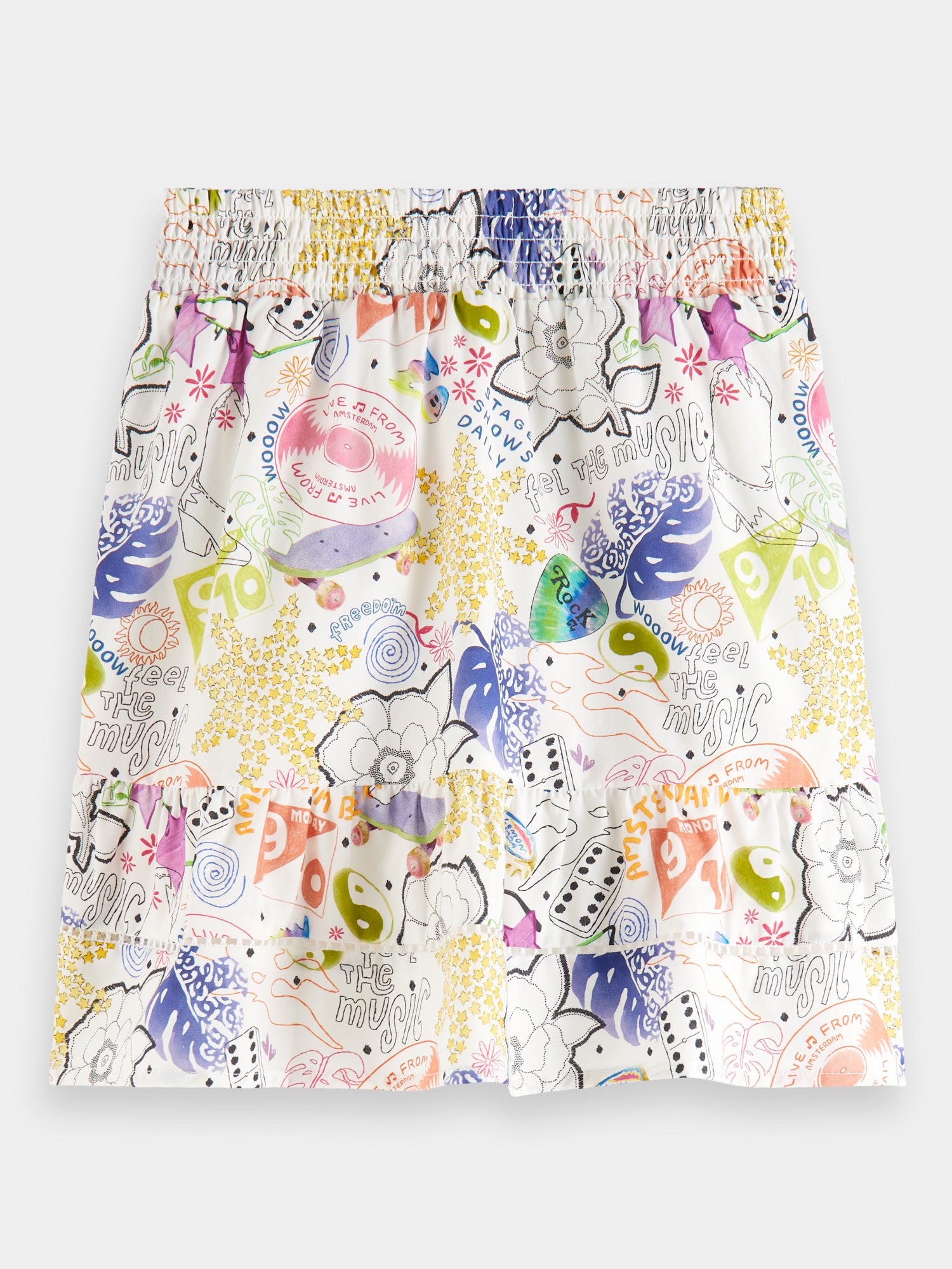 Printed mini skirt - Scotch & Soda NZ