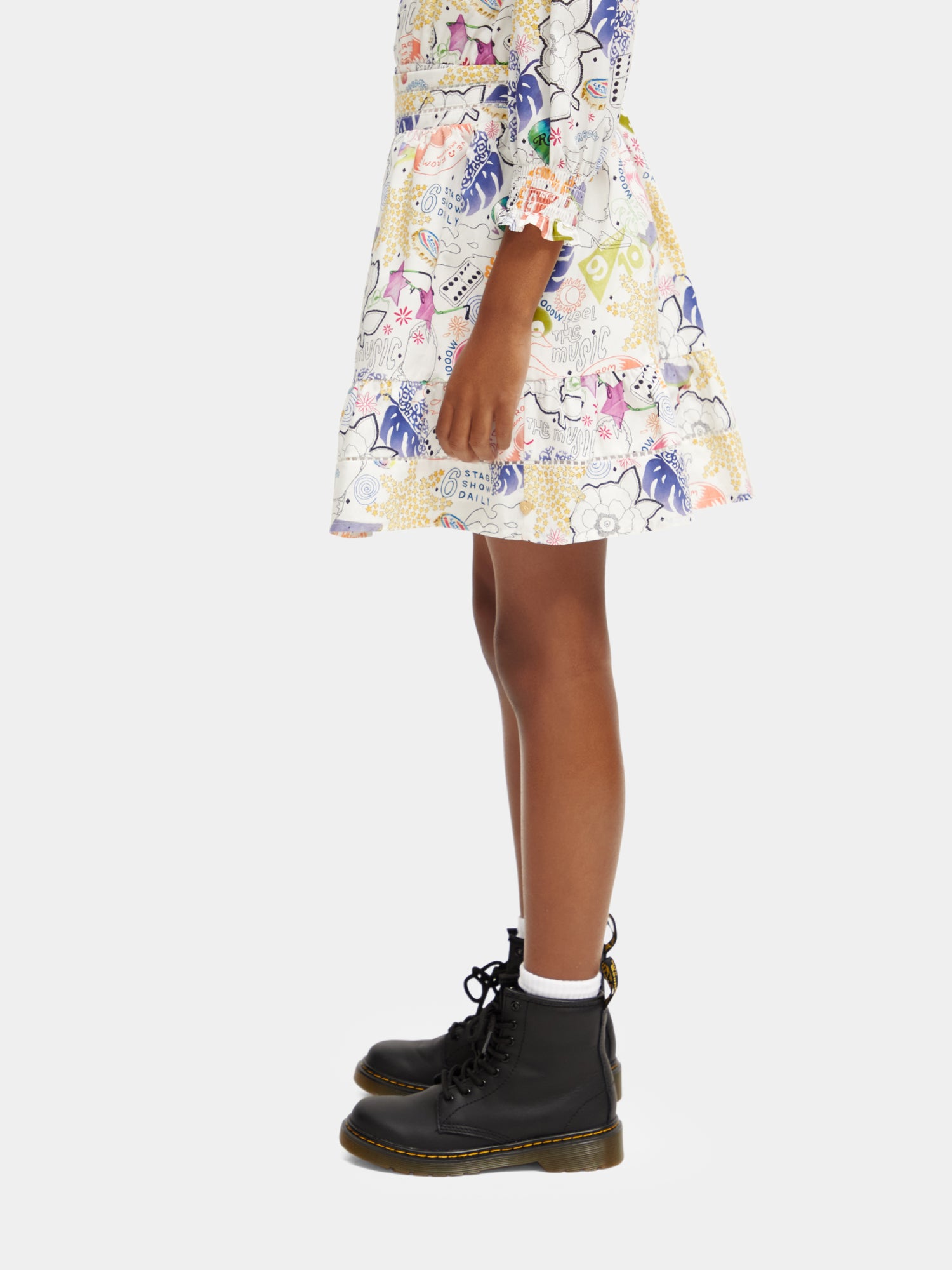 Printed mini skirt - Scotch & Soda NZ