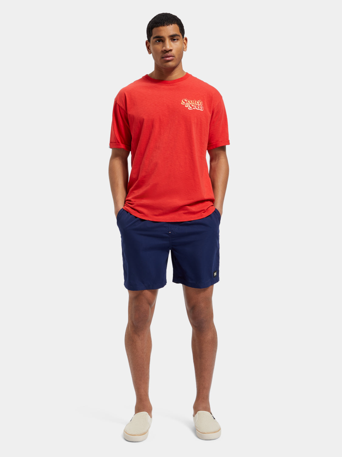 Mid-length swimshorts