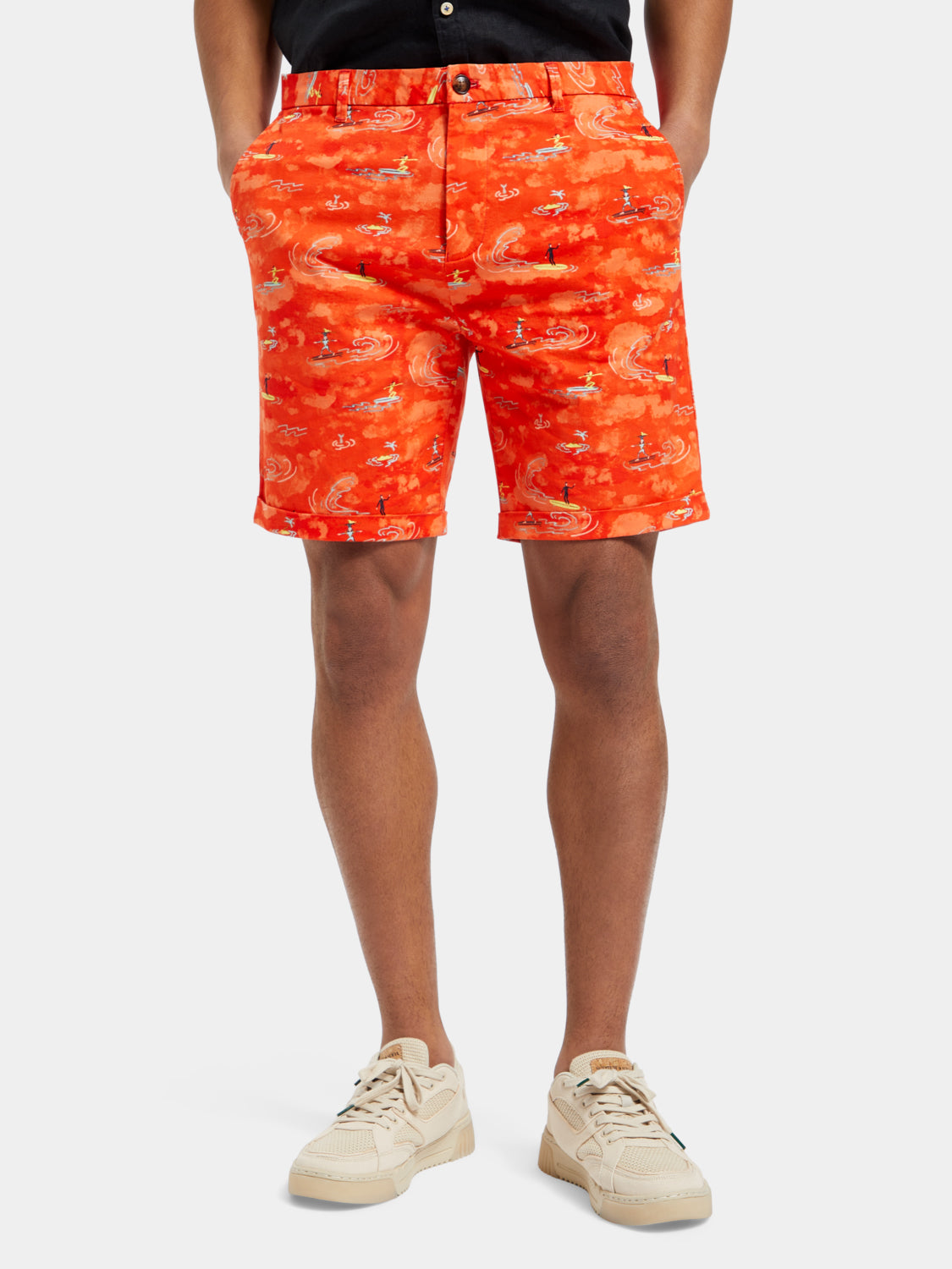 Stuart chino shorts - Scotch & Soda NZ