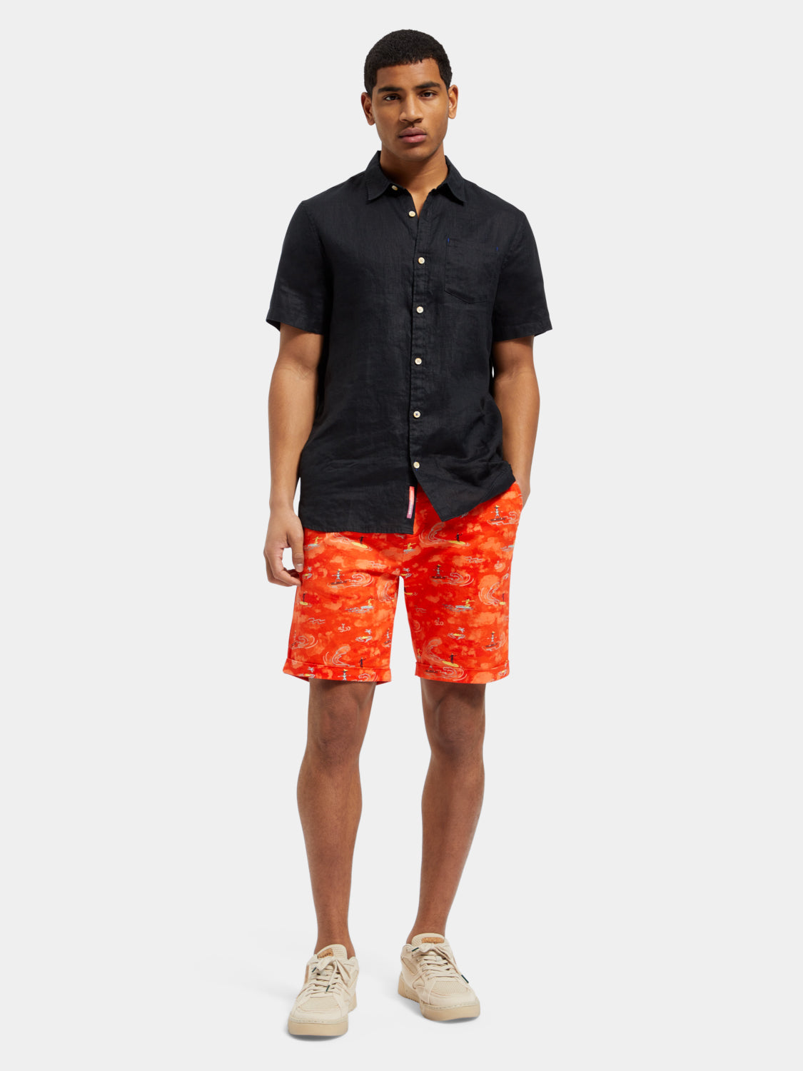 Stuart chino shorts - Scotch & Soda NZ