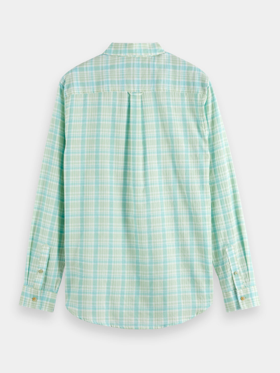 Neon check shirt - Scotch & Soda NZ