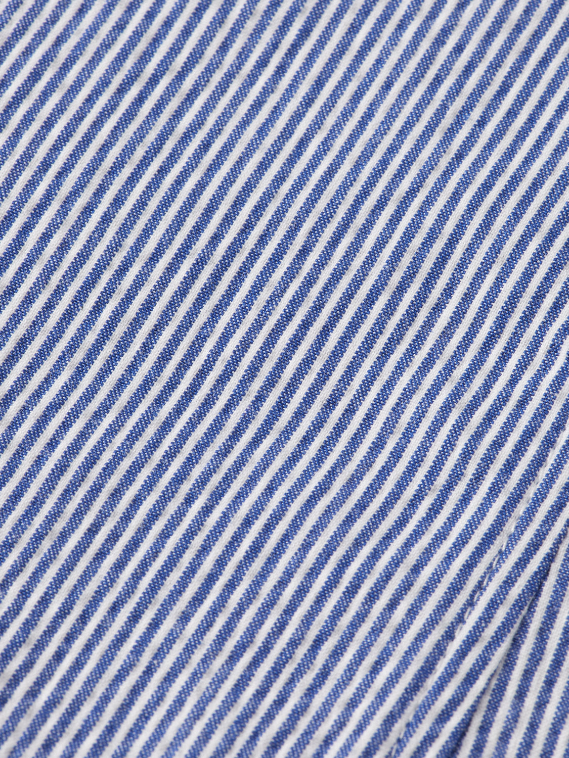 Striped seersucker blazer