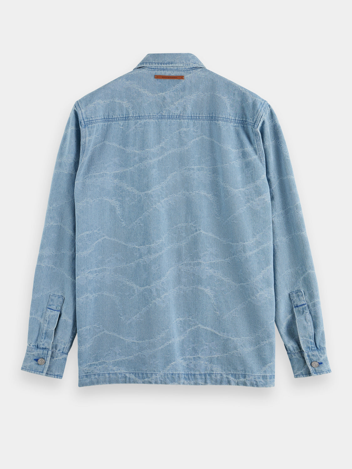 Jacquard workwear jacket - Scotch & Soda NZ