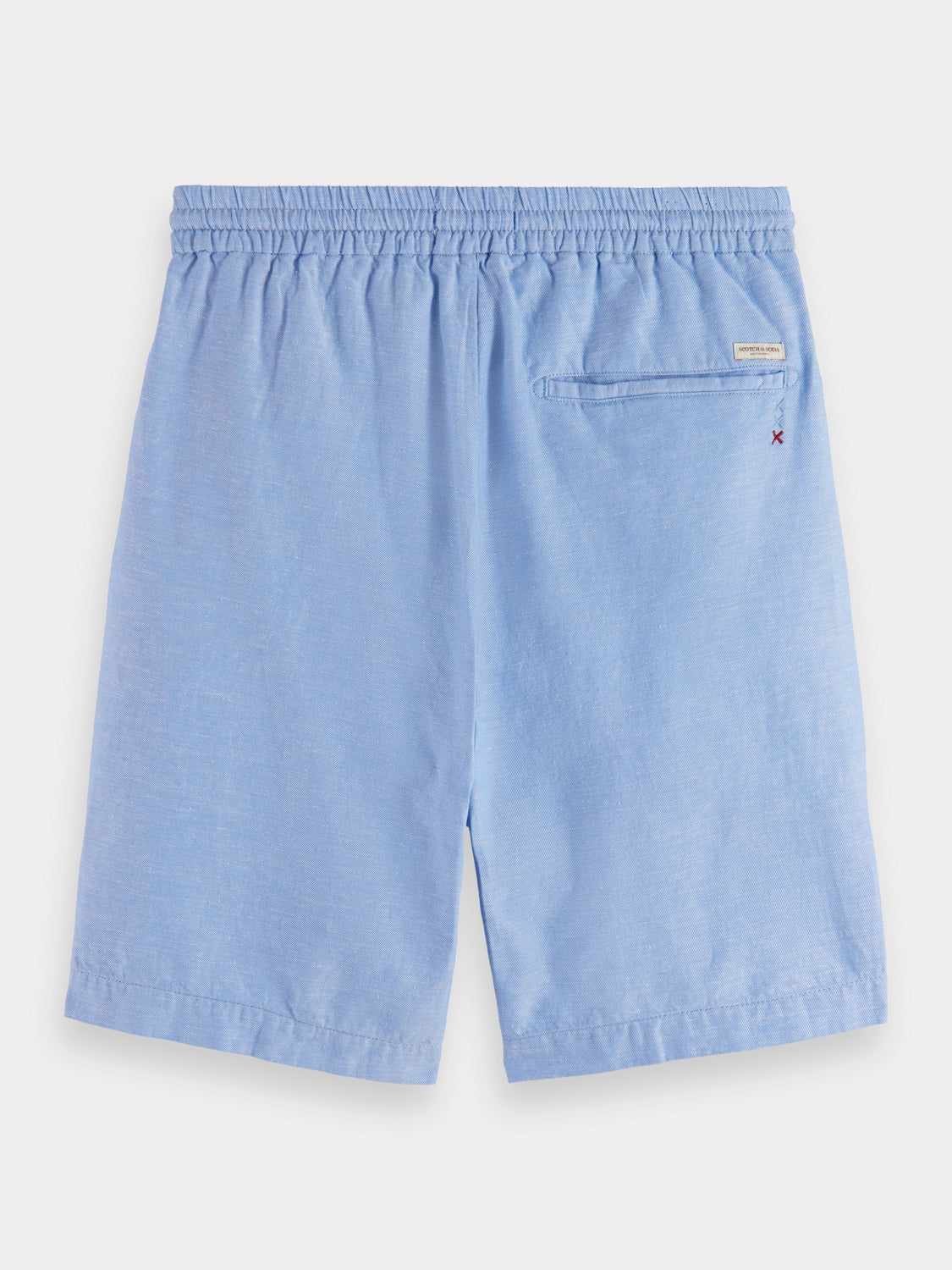 Fave cotton-linen shorts