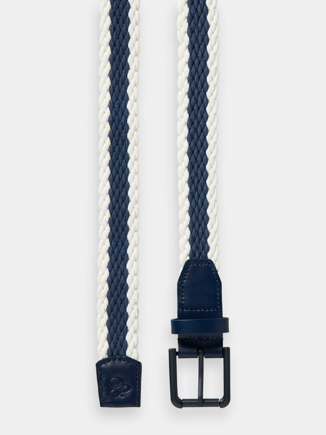 Leather trimmed cord belt - Scotch & Soda NZ