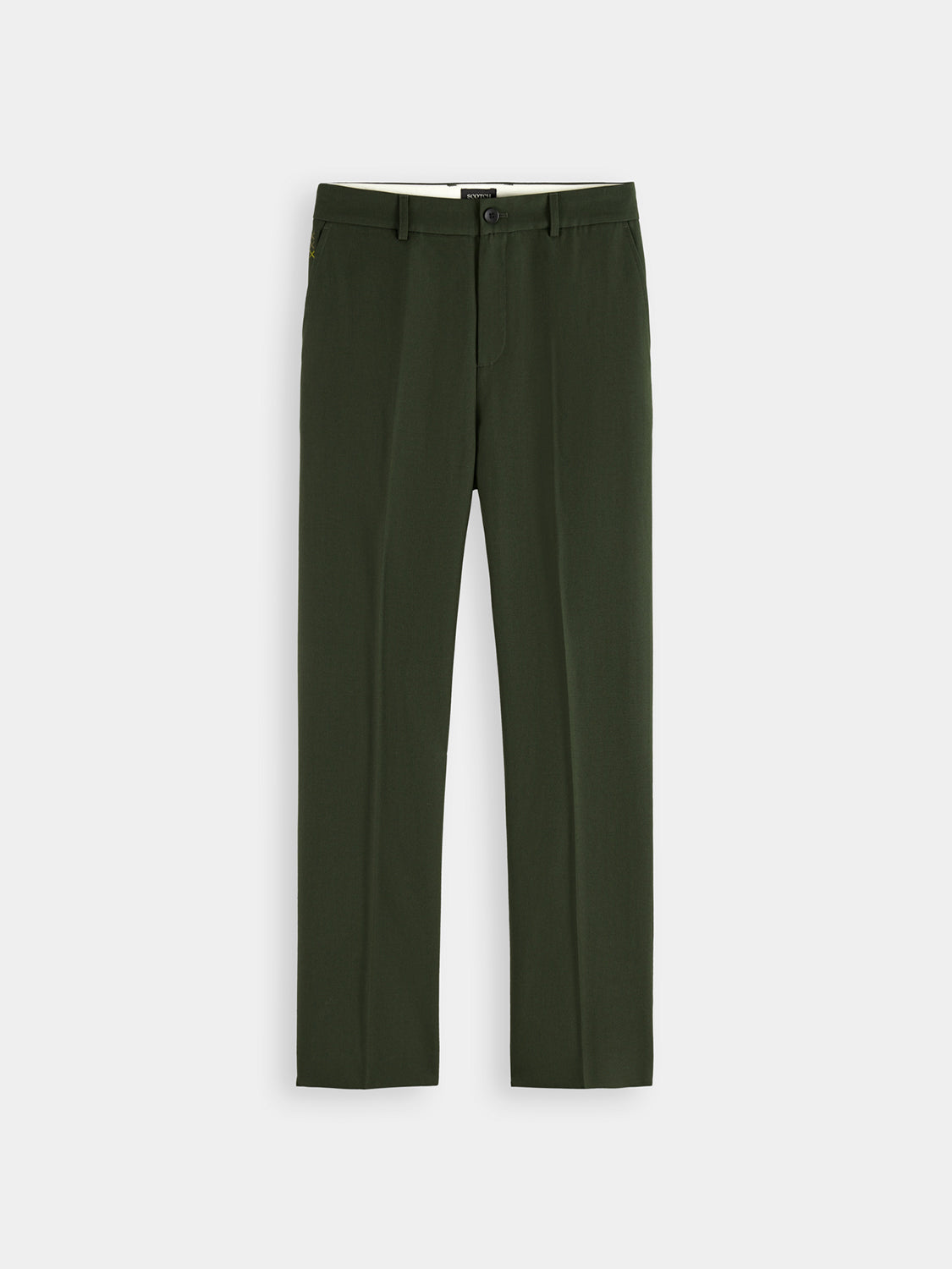 Straight fit wool blend chinos - Scotch & Soda NZ