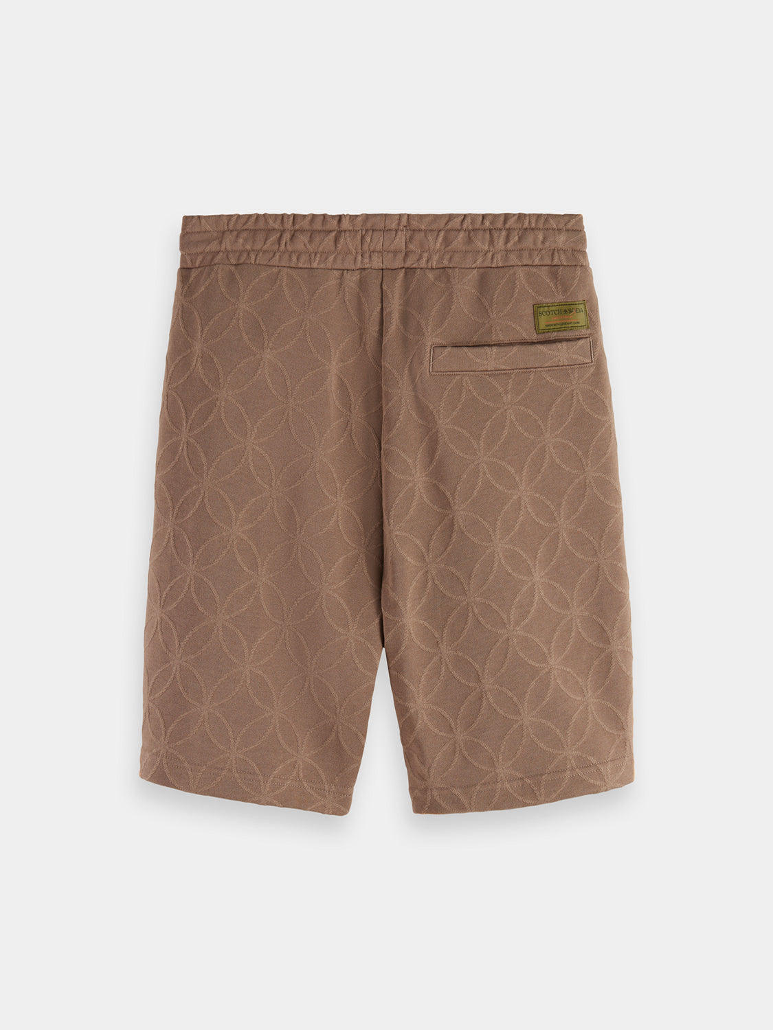 Jacquard terry shorts