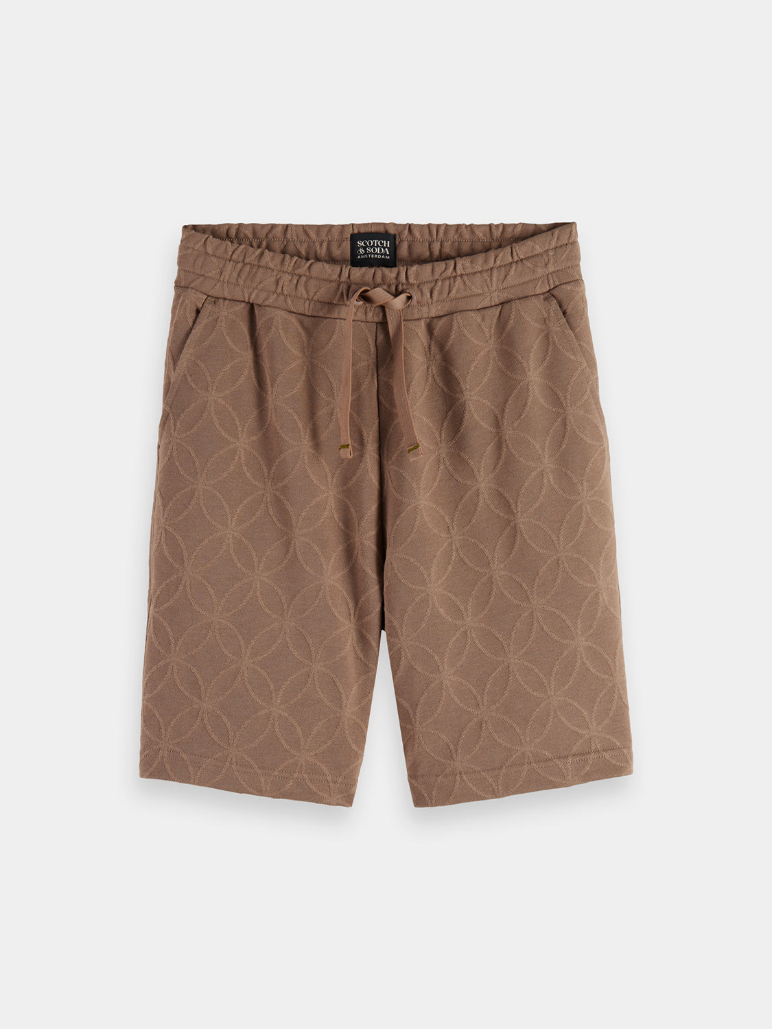 Jacquard terry shorts