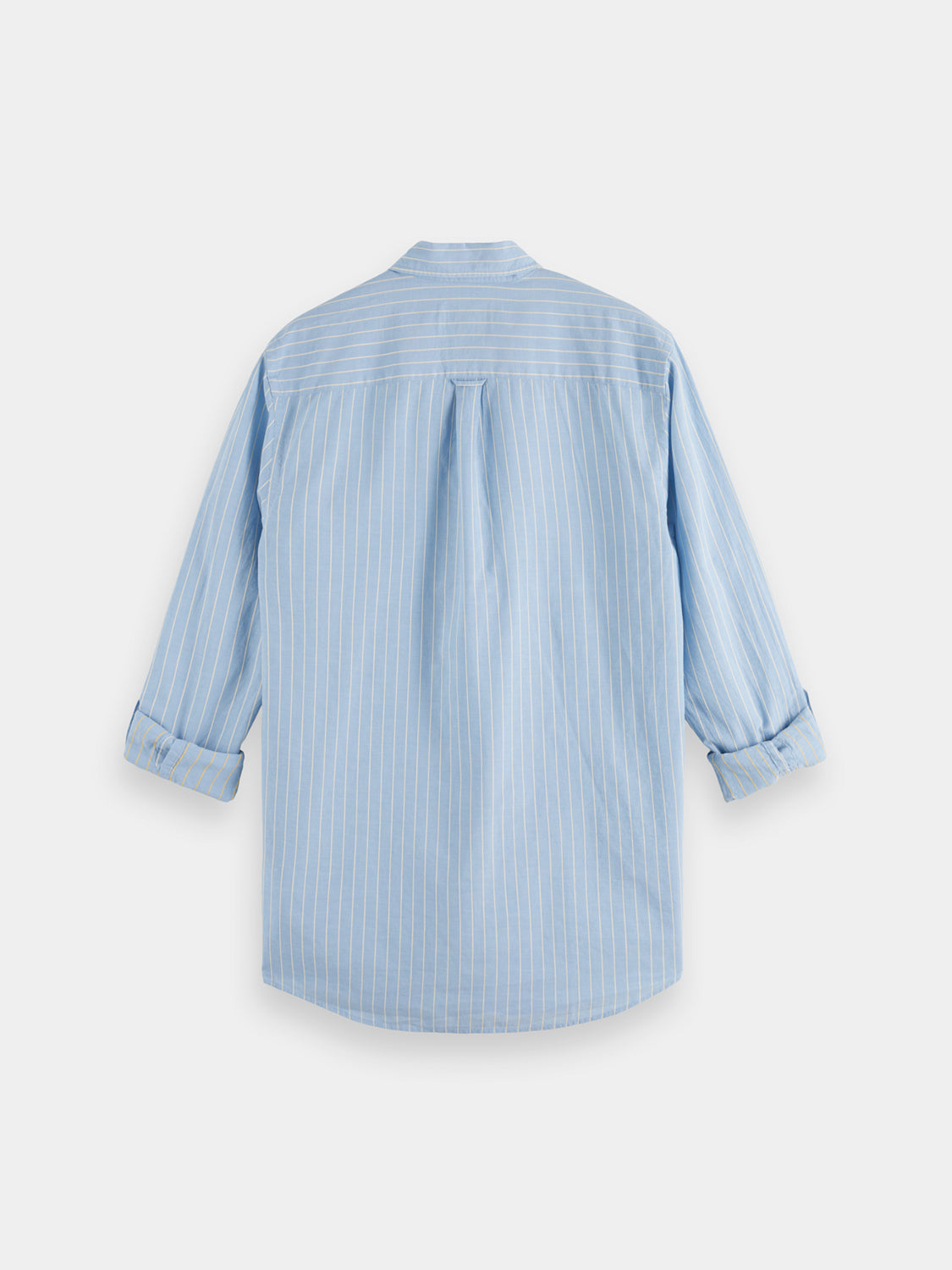 Yarn-dyed dobby striped shirt - Scotch & Soda NZ