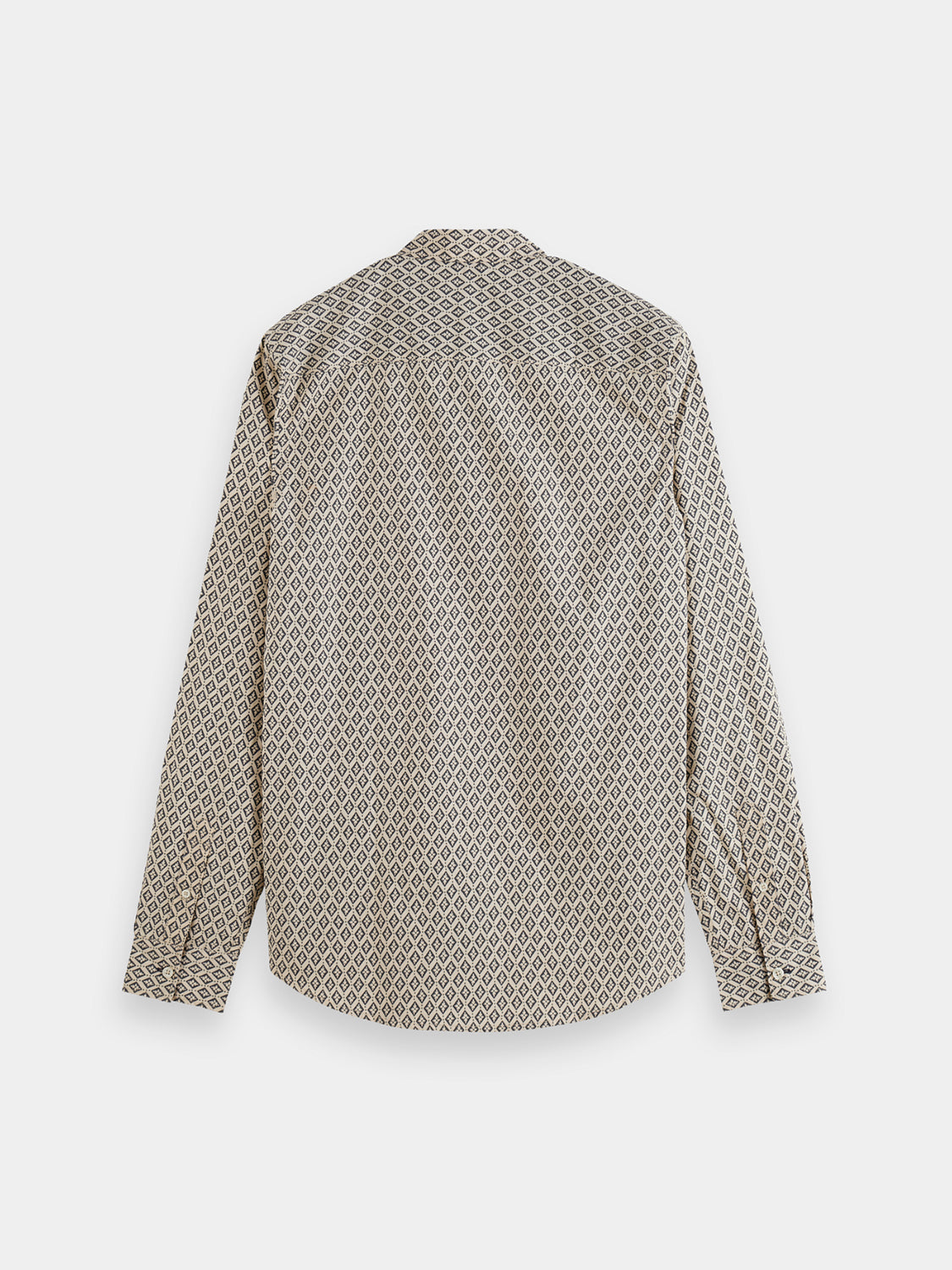 Slim fit ditsy printed shirt