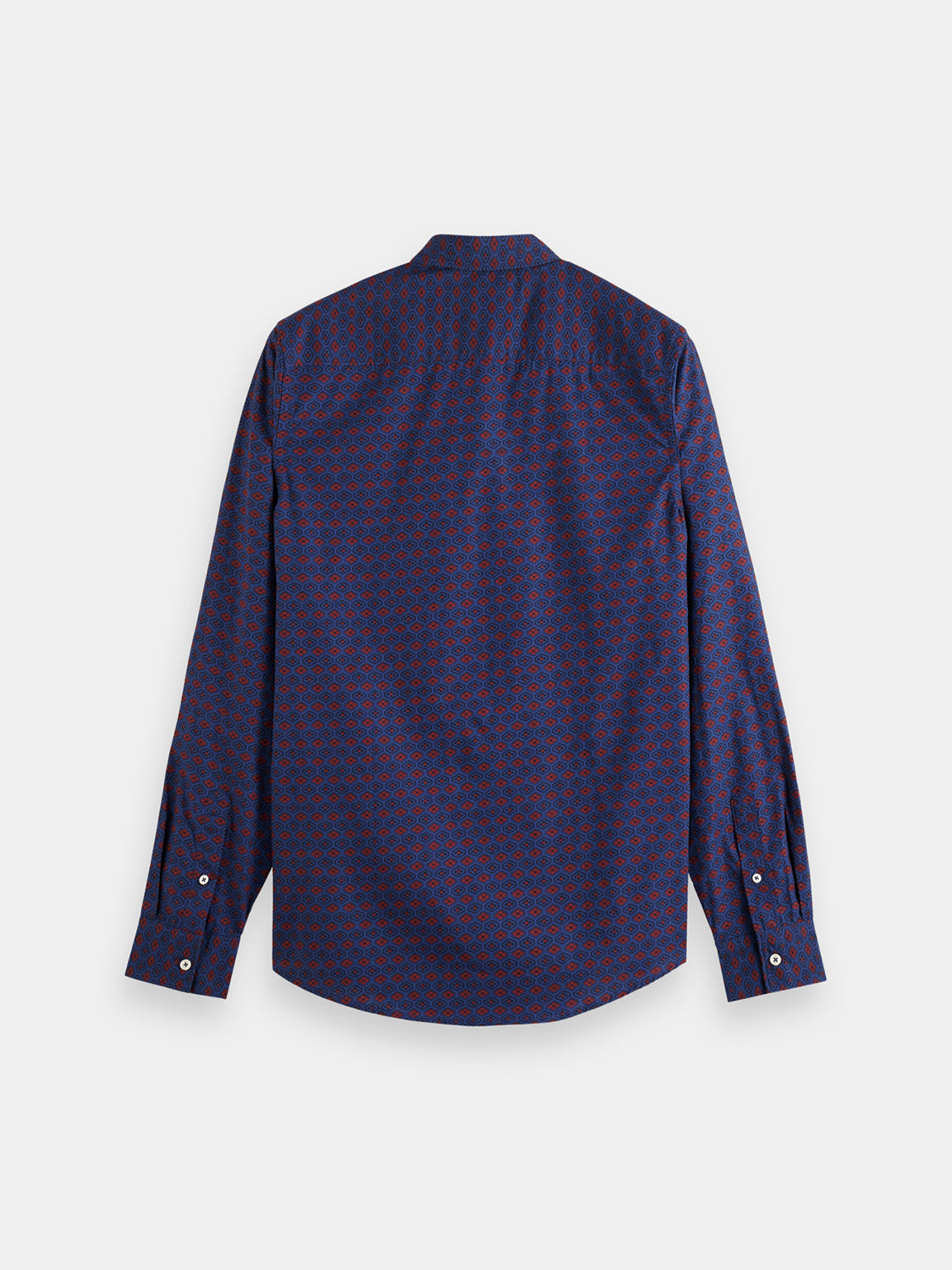 Slim fit ditsy printed shirt - Scotch & Soda NZ