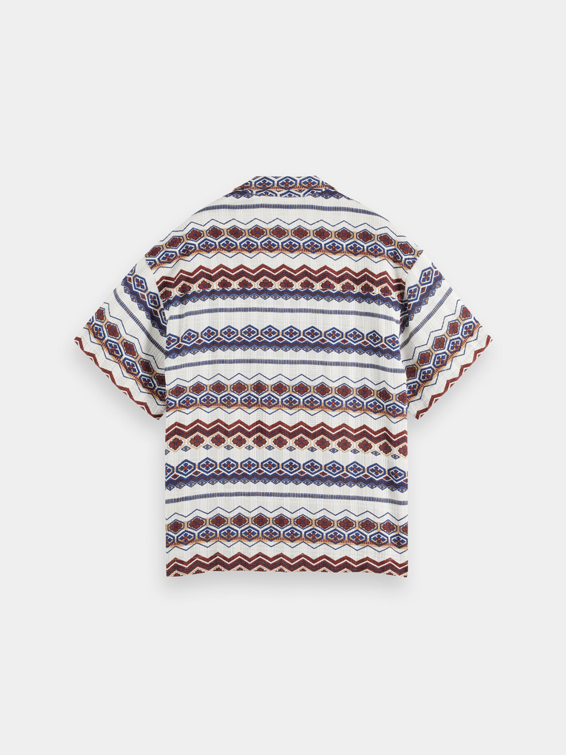 Structured printed shirt - Scotch & Soda NZ